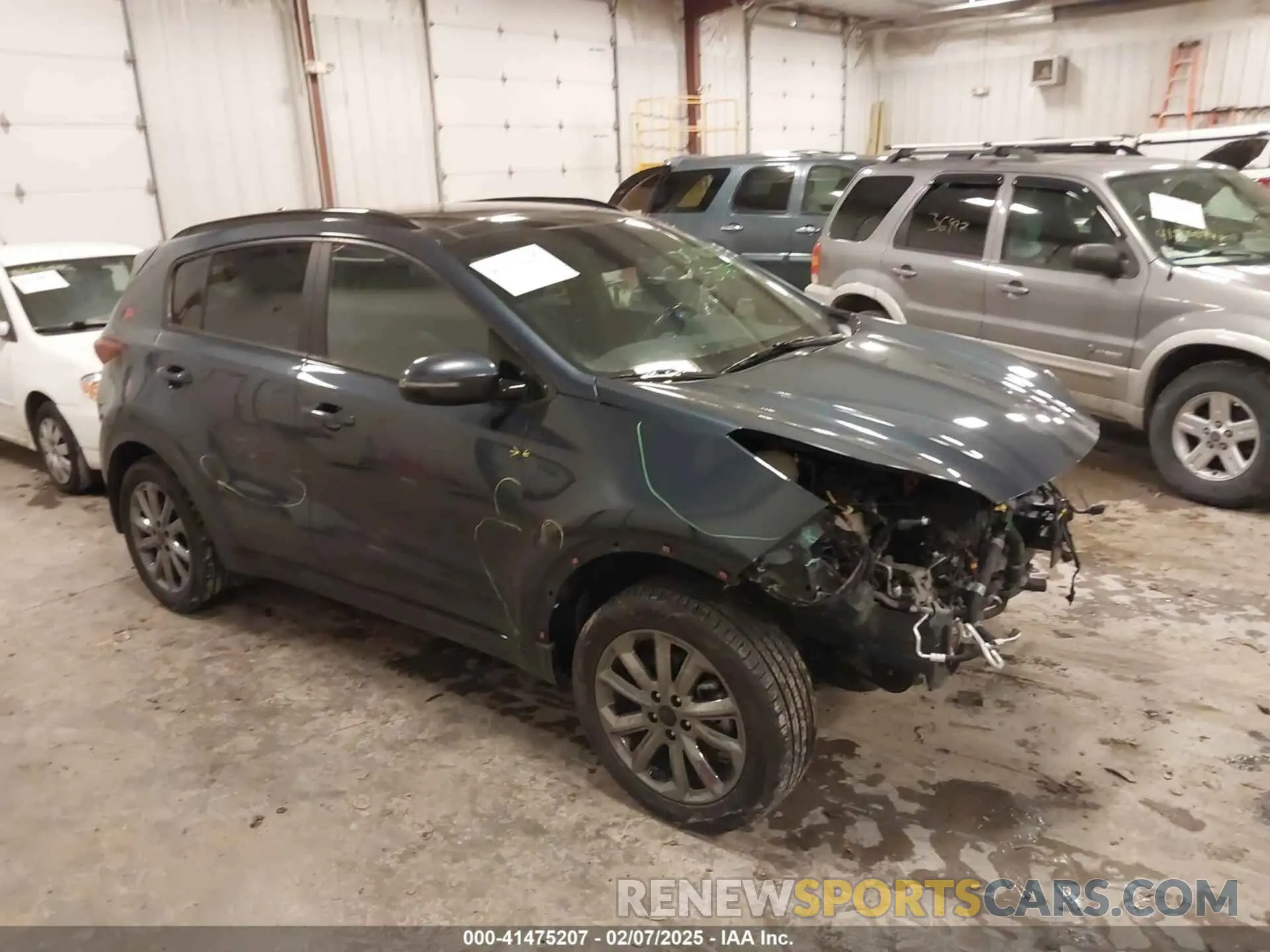 1 fotografías del automóvil dañado KNDP6CAC6N7997754 KIA SPORTAGE 2022