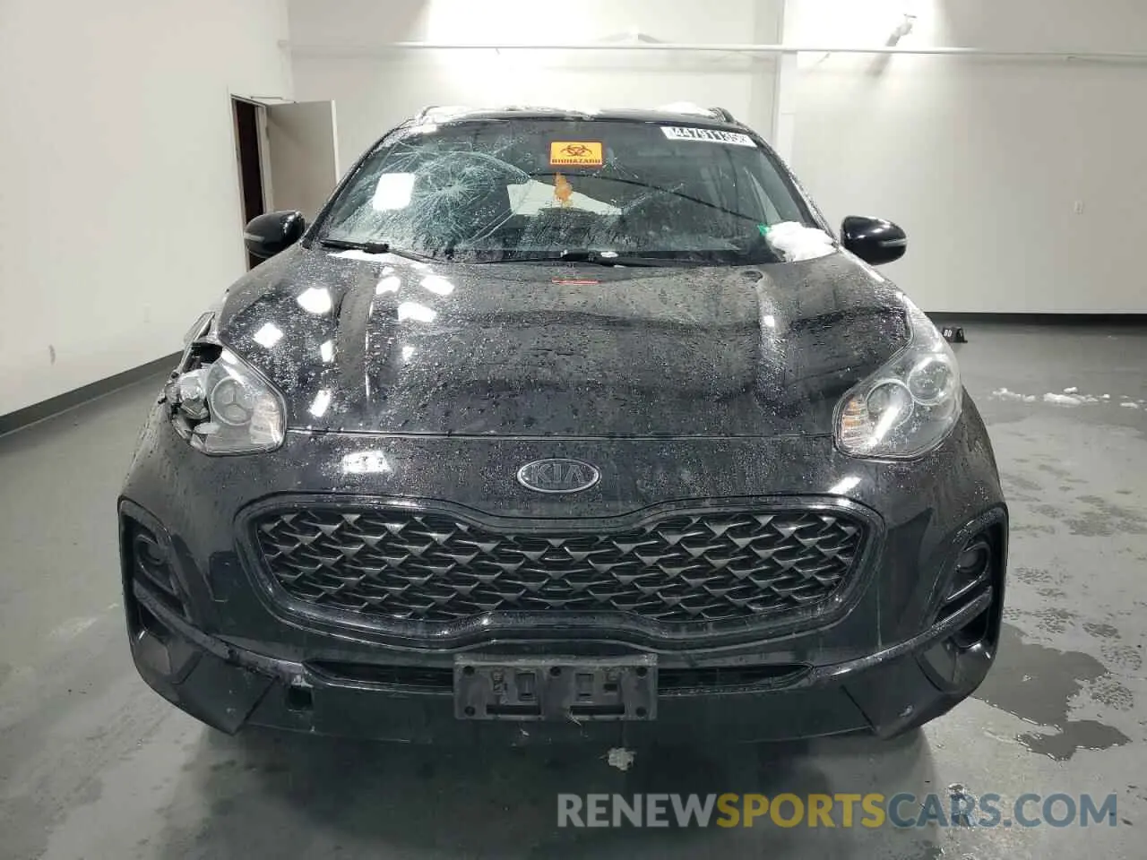 5 fotografías del automóvil dañado KNDP6CAC9N7018907 KIA SPORTAGE 2022