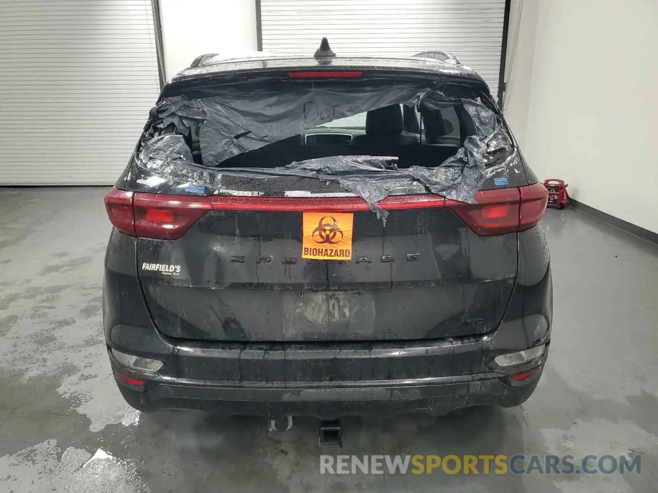 6 fotografías del automóvil dañado KNDP6CAC9N7018907 KIA SPORTAGE 2022