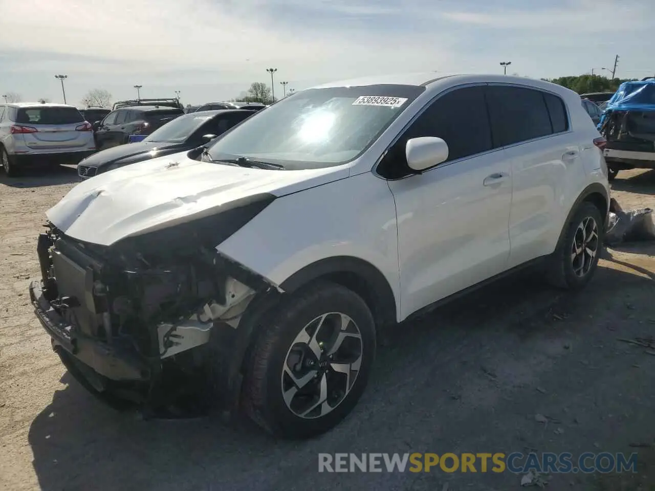 1 fotografías del automóvil dañado KNDPM3AC0N7013388 KIA SPORTAGE 2022