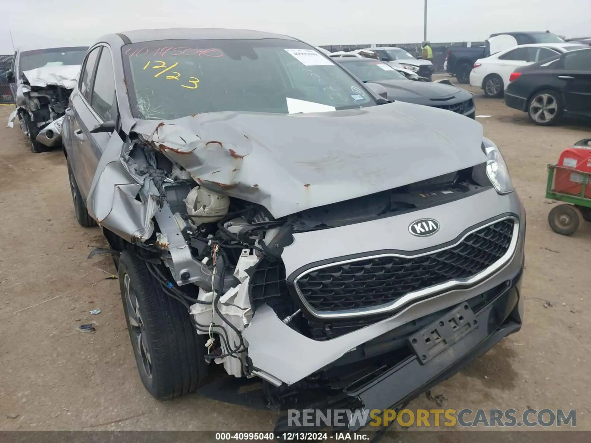 1 fotografías del automóvil dañado KNDPM3AC0N7984035 KIA SPORTAGE 2022