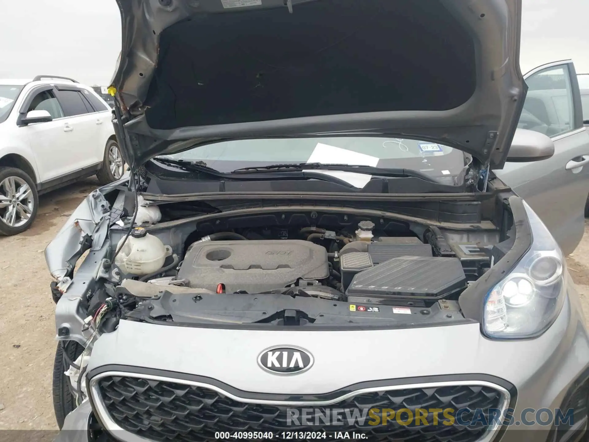 10 fotografías del automóvil dañado KNDPM3AC0N7984035 KIA SPORTAGE 2022