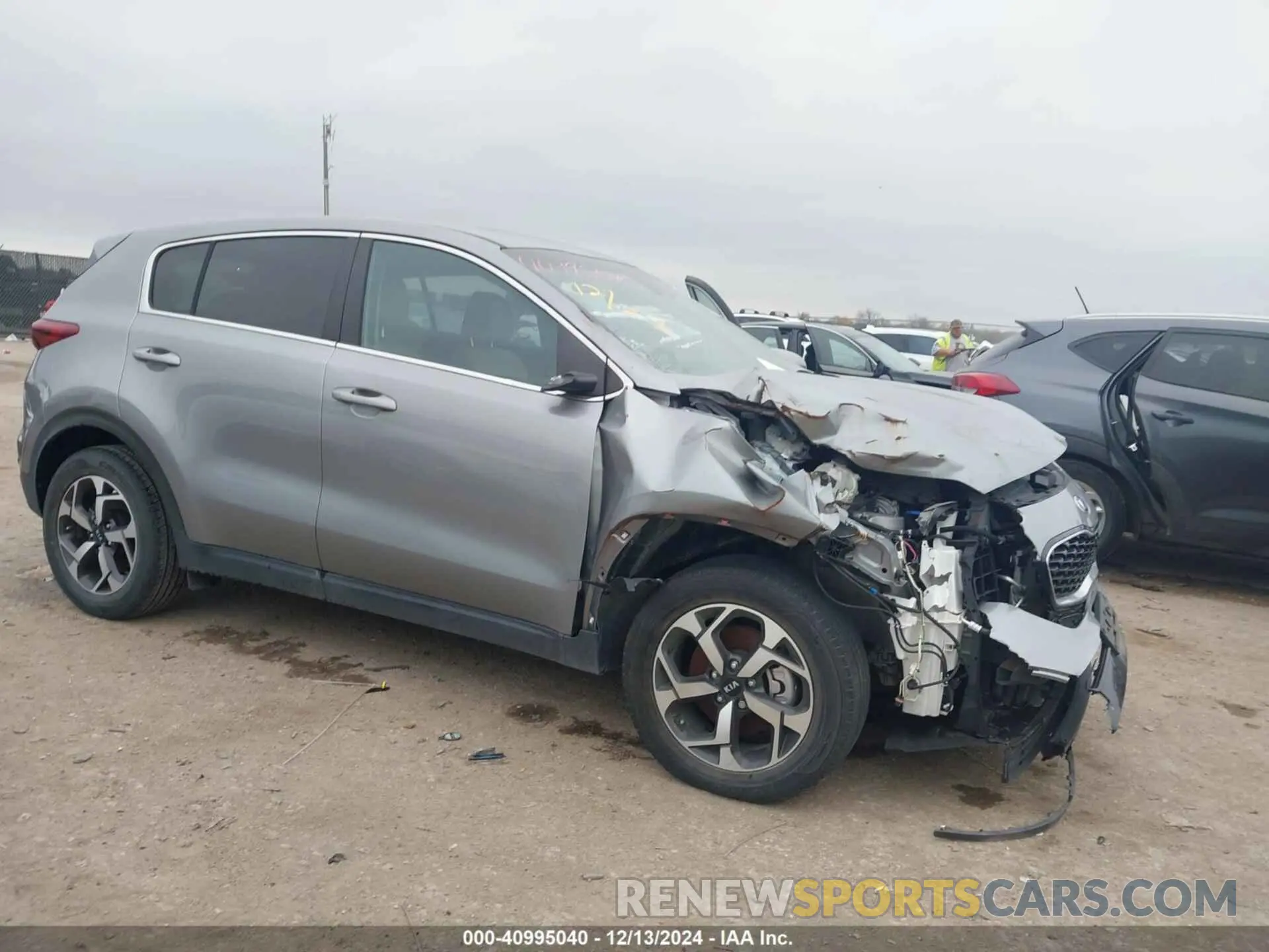 6 fotografías del automóvil dañado KNDPM3AC0N7984035 KIA SPORTAGE 2022