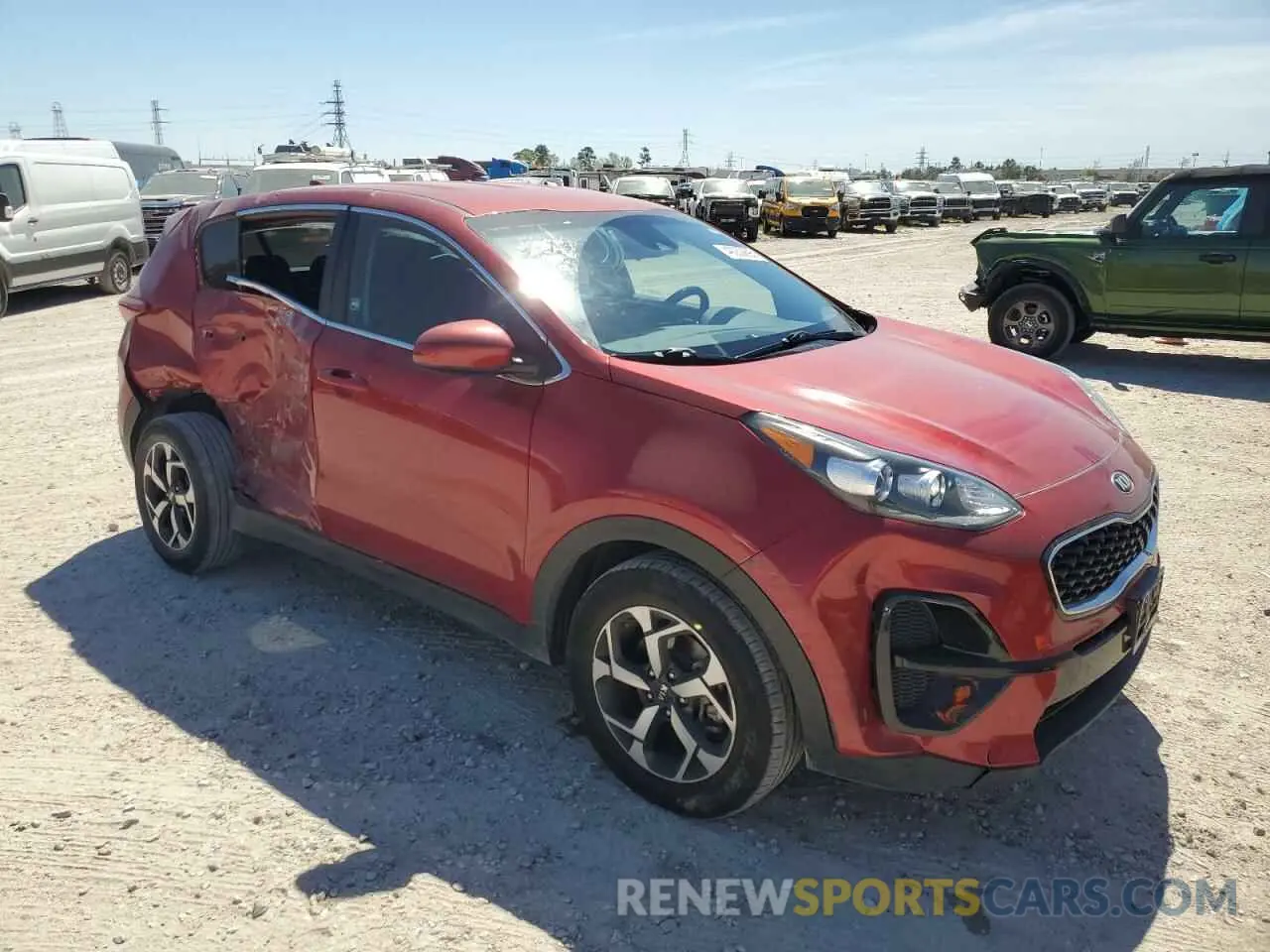 4 fotografías del automóvil dañado KNDPM3AC0N7984097 KIA SPORTAGE 2022