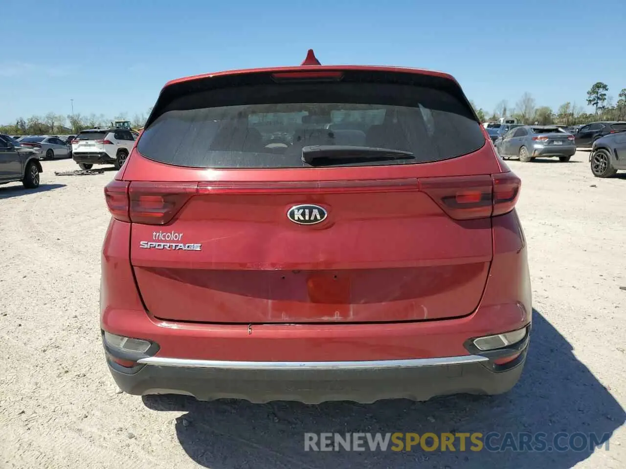 6 fotografías del automóvil dañado KNDPM3AC0N7984097 KIA SPORTAGE 2022