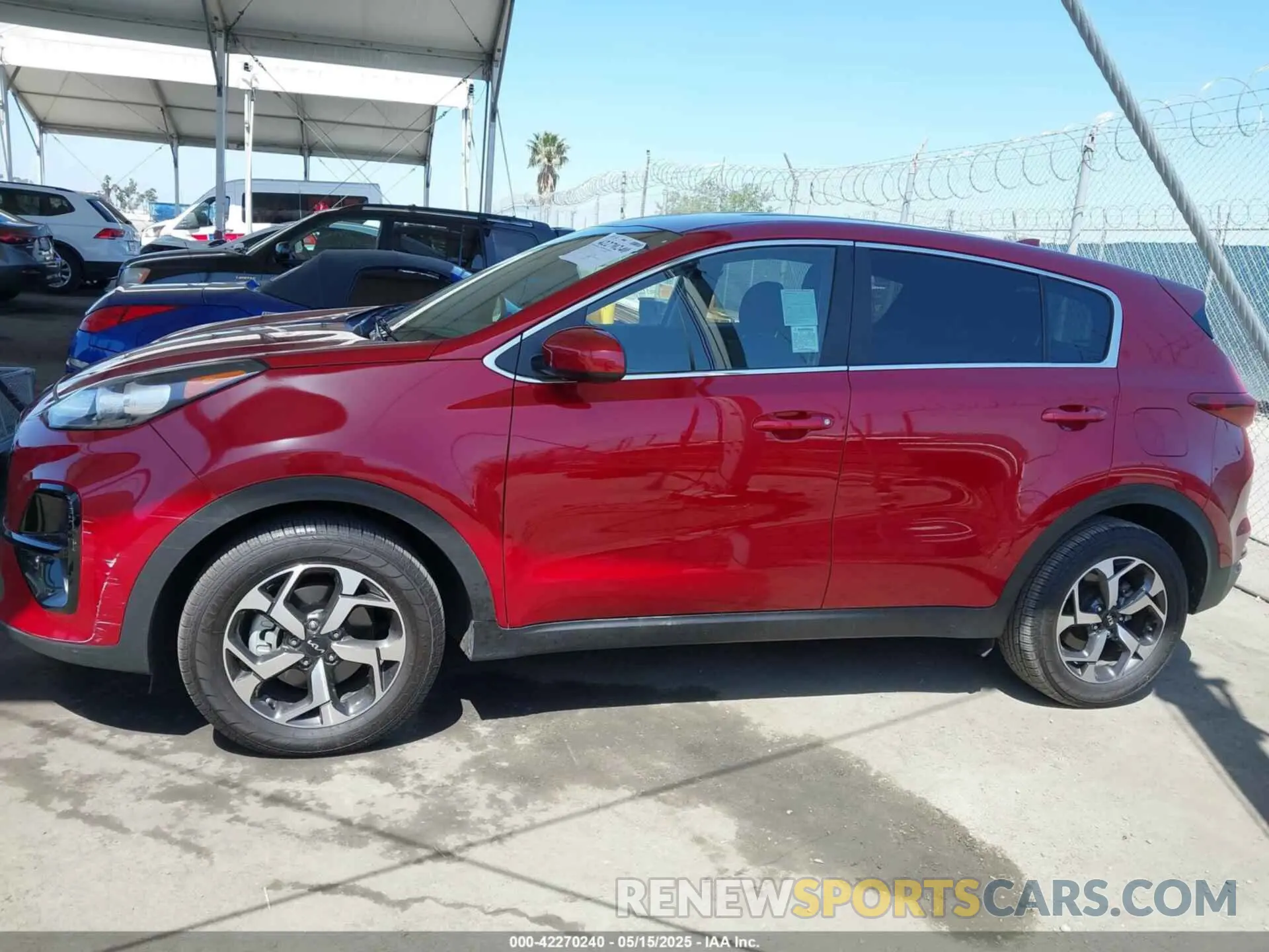 15 fotografías del automóvil dañado KNDPM3AC1N7952047 KIA SPORTAGE 2022