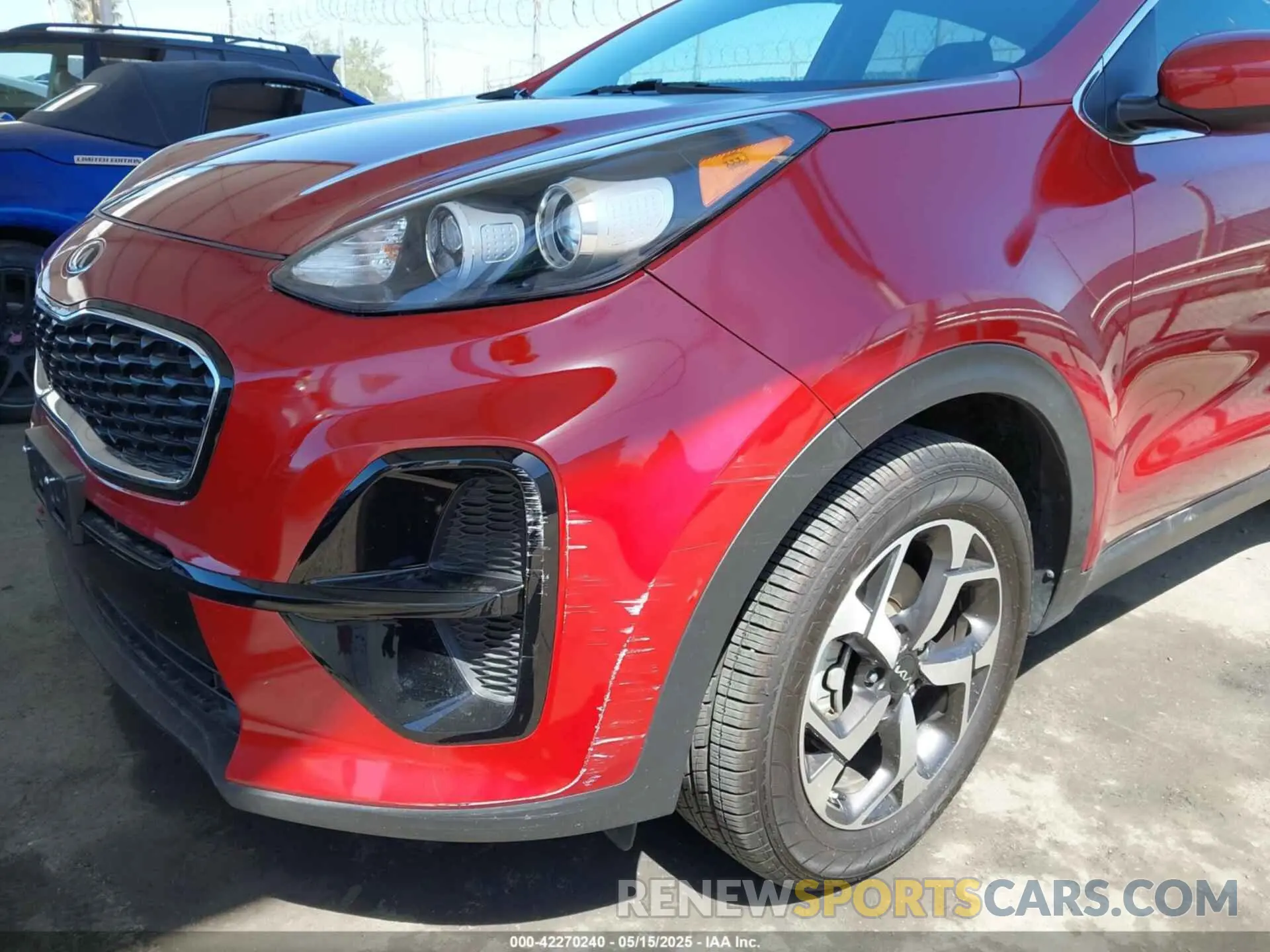 18 fotografías del automóvil dañado KNDPM3AC1N7952047 KIA SPORTAGE 2022