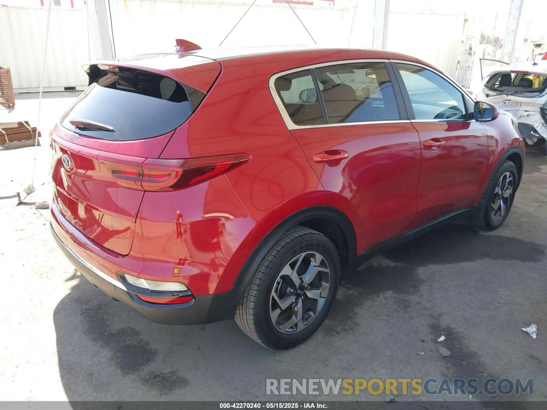 4 fotografías del automóvil dañado KNDPM3AC1N7952047 KIA SPORTAGE 2022
