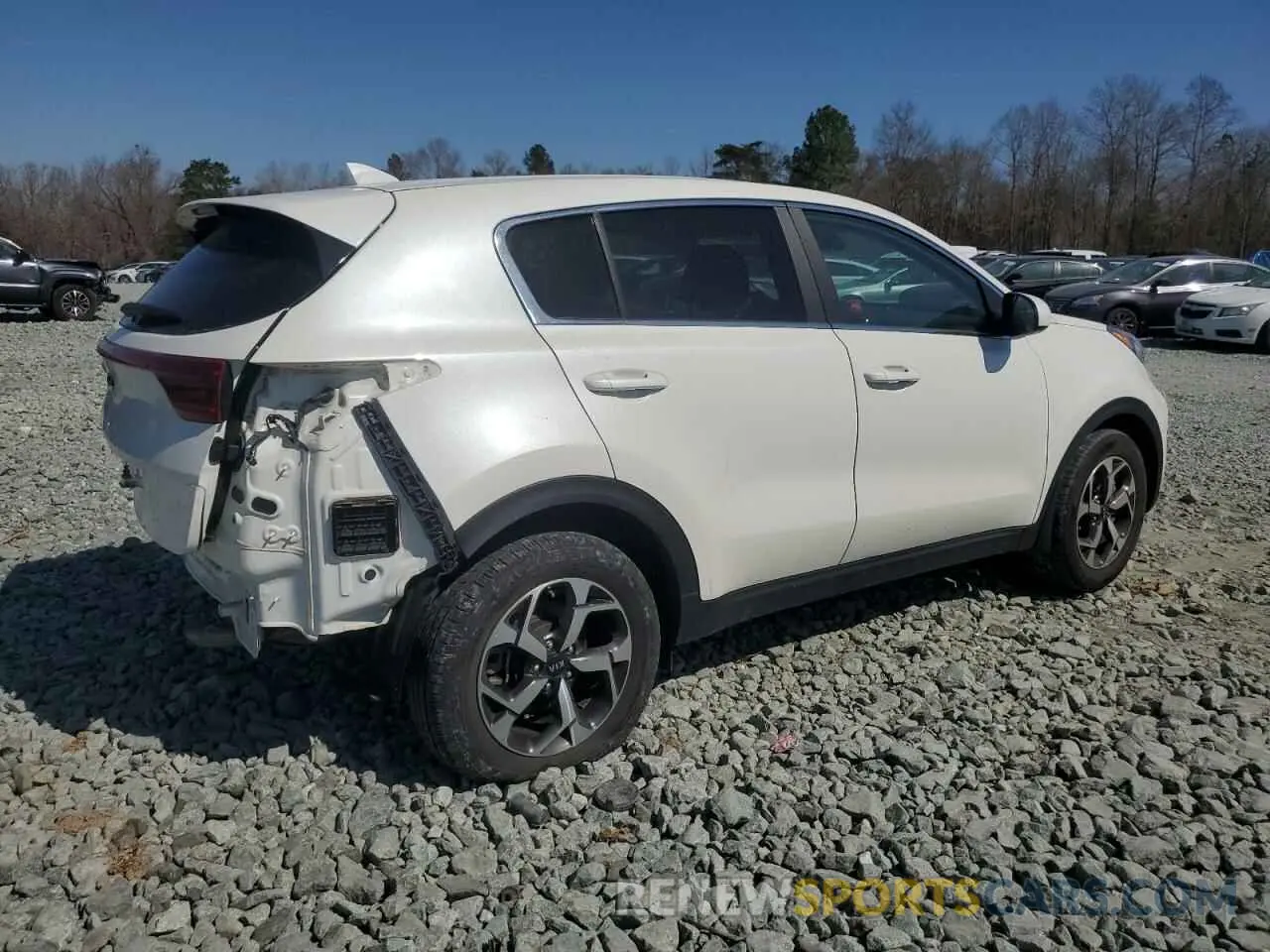 3 fotografías del automóvil dañado KNDPM3AC1N7980219 KIA SPORTAGE 2022