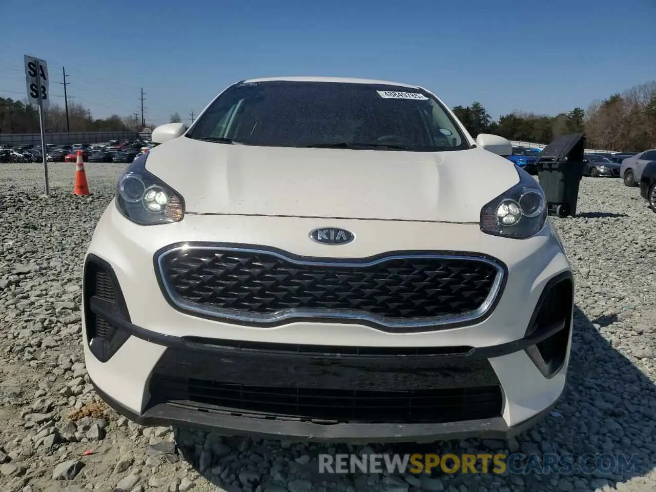 5 fotografías del automóvil dañado KNDPM3AC1N7980219 KIA SPORTAGE 2022