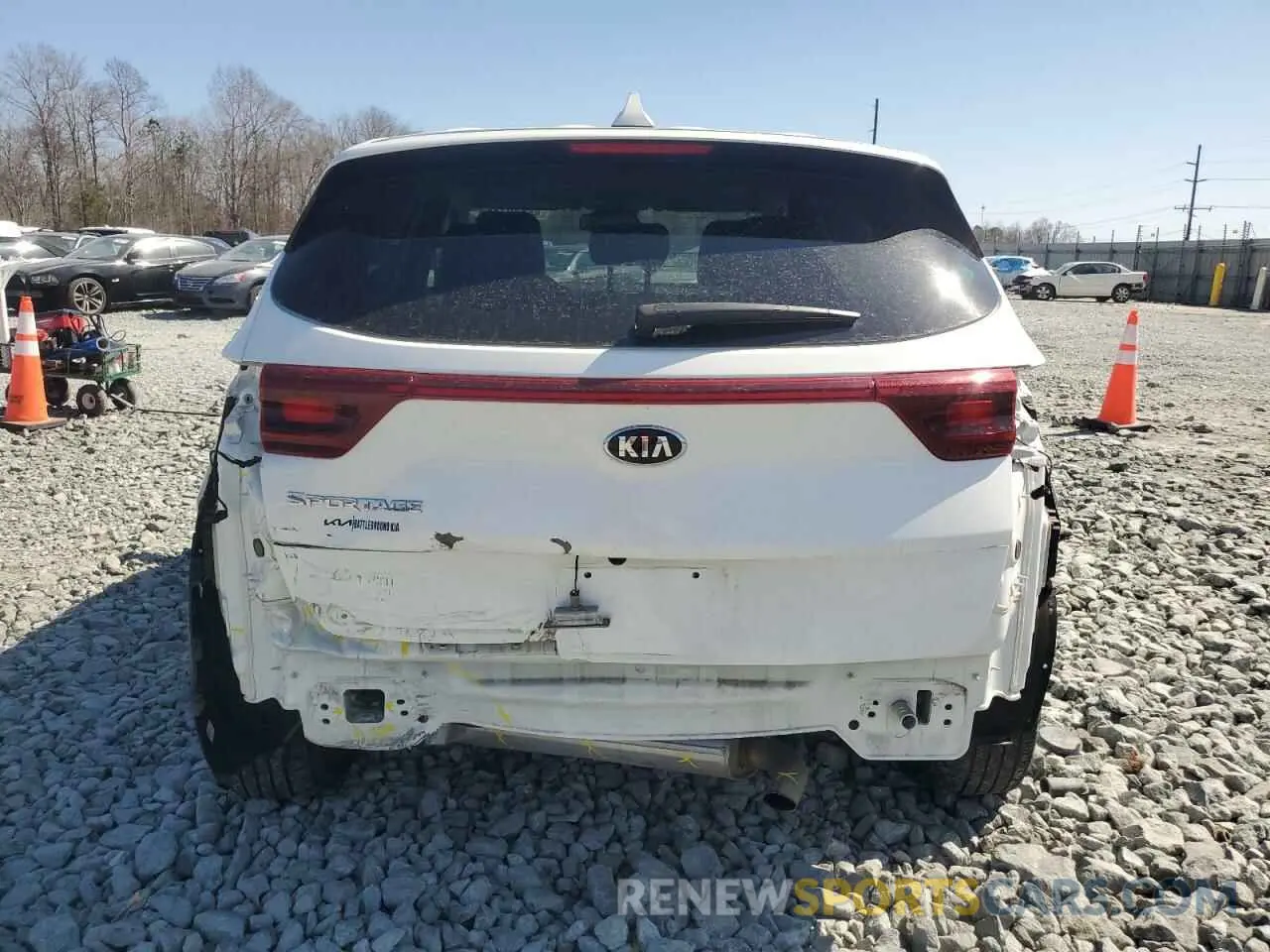 6 fotografías del automóvil dañado KNDPM3AC1N7980219 KIA SPORTAGE 2022