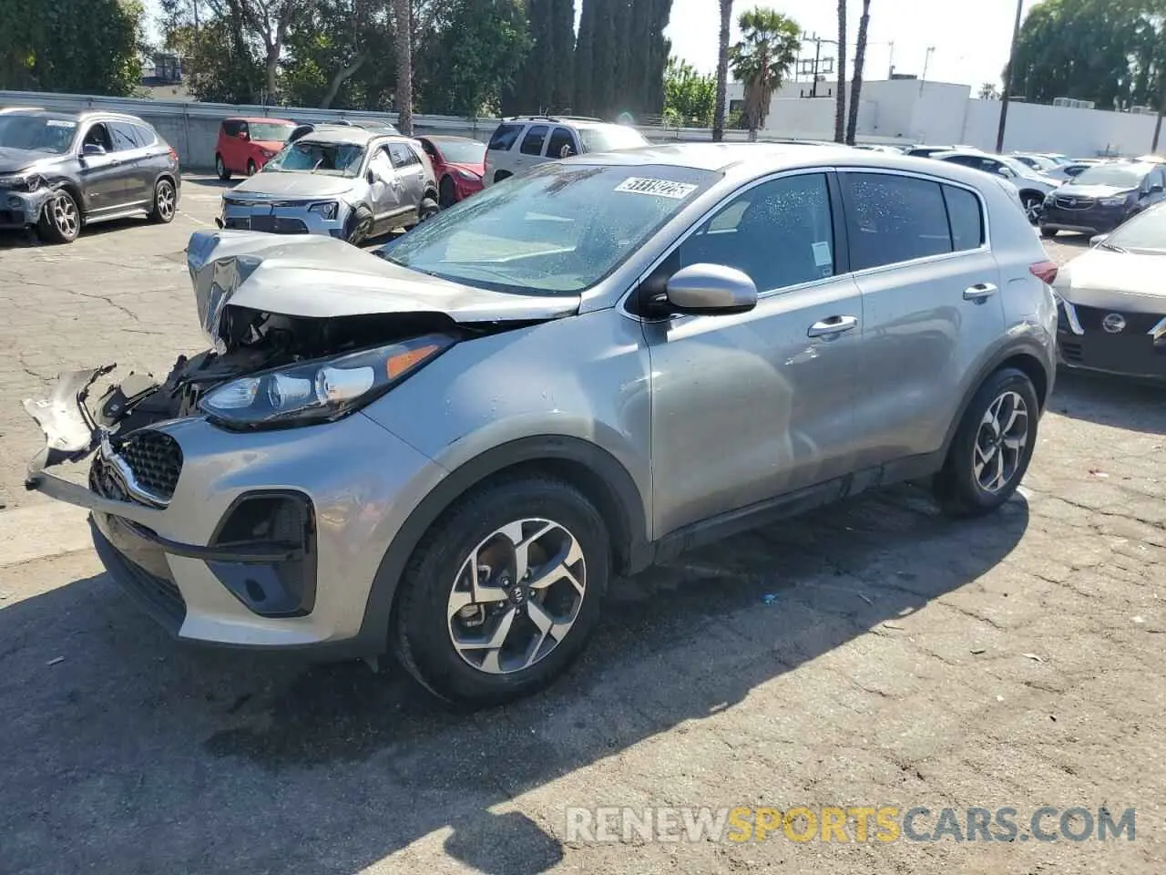 1 fotografías del automóvil dañado KNDPM3AC2N7000450 KIA SPORTAGE 2022