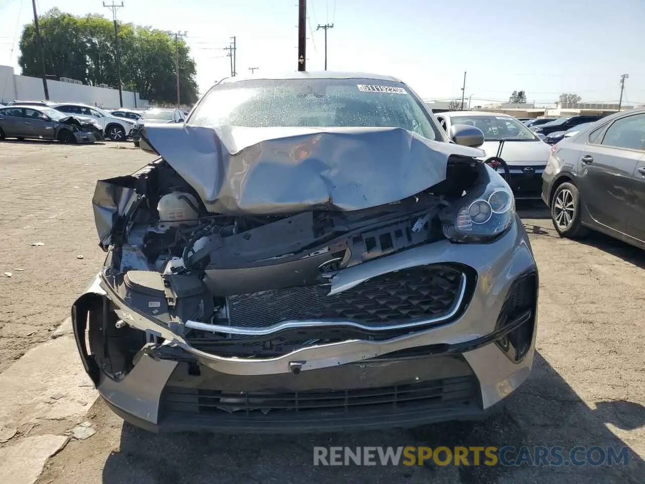 5 fotografías del automóvil dañado KNDPM3AC2N7000450 KIA SPORTAGE 2022