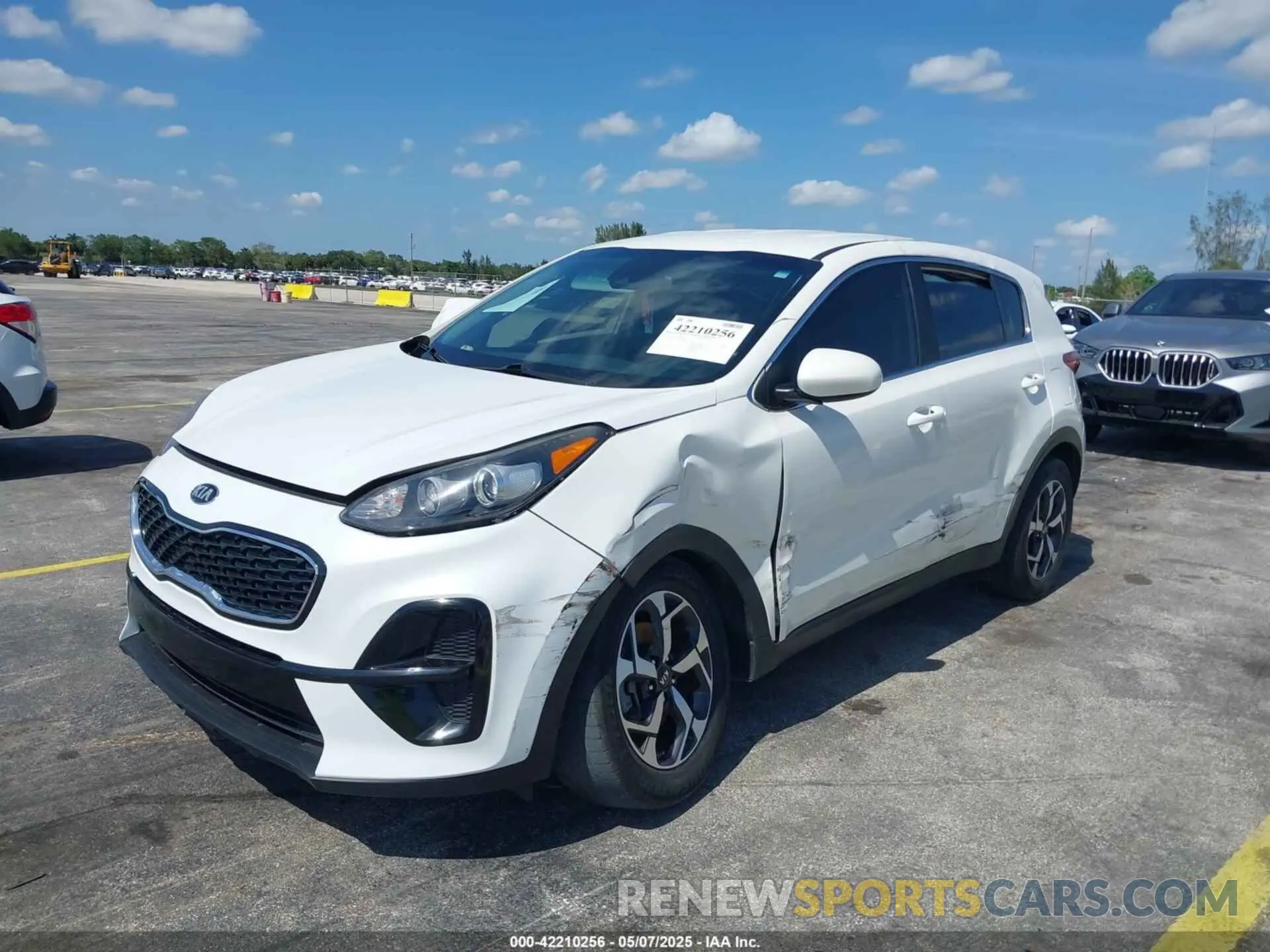 2 fotografías del automóvil dañado KNDPM3AC2N7008824 KIA SPORTAGE 2022