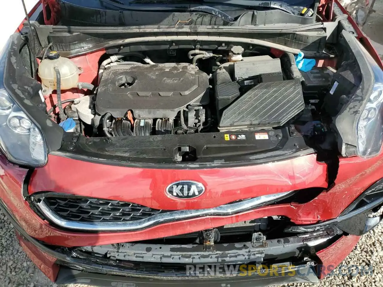 12 fotografías del automóvil dañado KNDPM3AC2N7977930 KIA SPORTAGE 2022