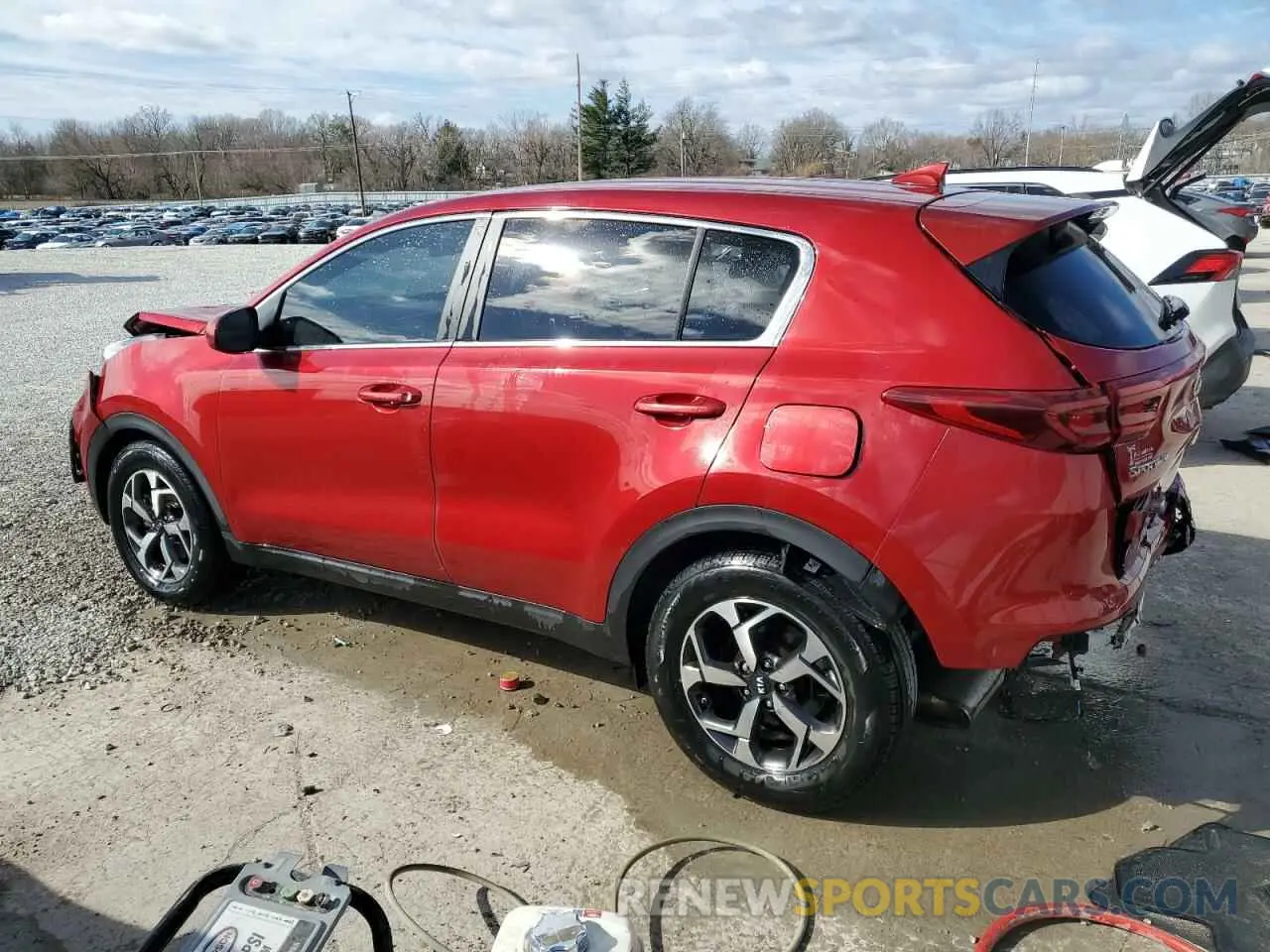 2 fotografías del automóvil dañado KNDPM3AC2N7977930 KIA SPORTAGE 2022