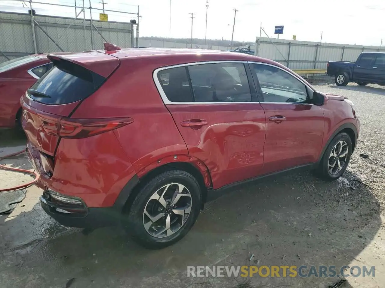 3 fotografías del automóvil dañado KNDPM3AC2N7977930 KIA SPORTAGE 2022