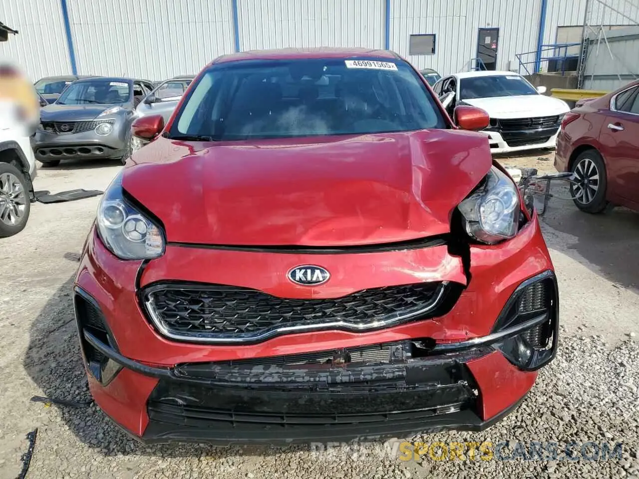 5 fotografías del automóvil dañado KNDPM3AC2N7977930 KIA SPORTAGE 2022