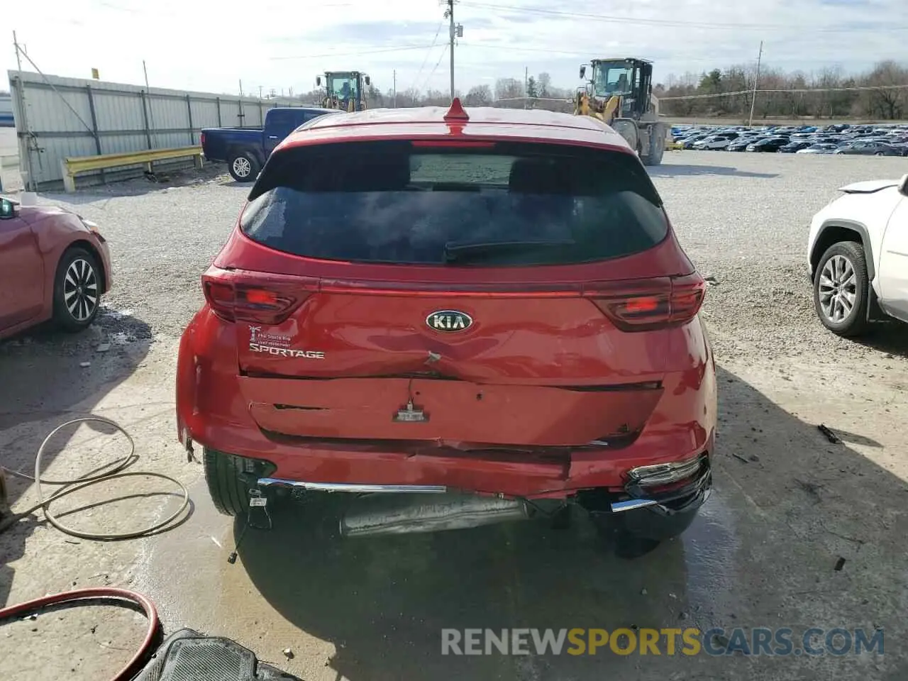 6 fotografías del automóvil dañado KNDPM3AC2N7977930 KIA SPORTAGE 2022