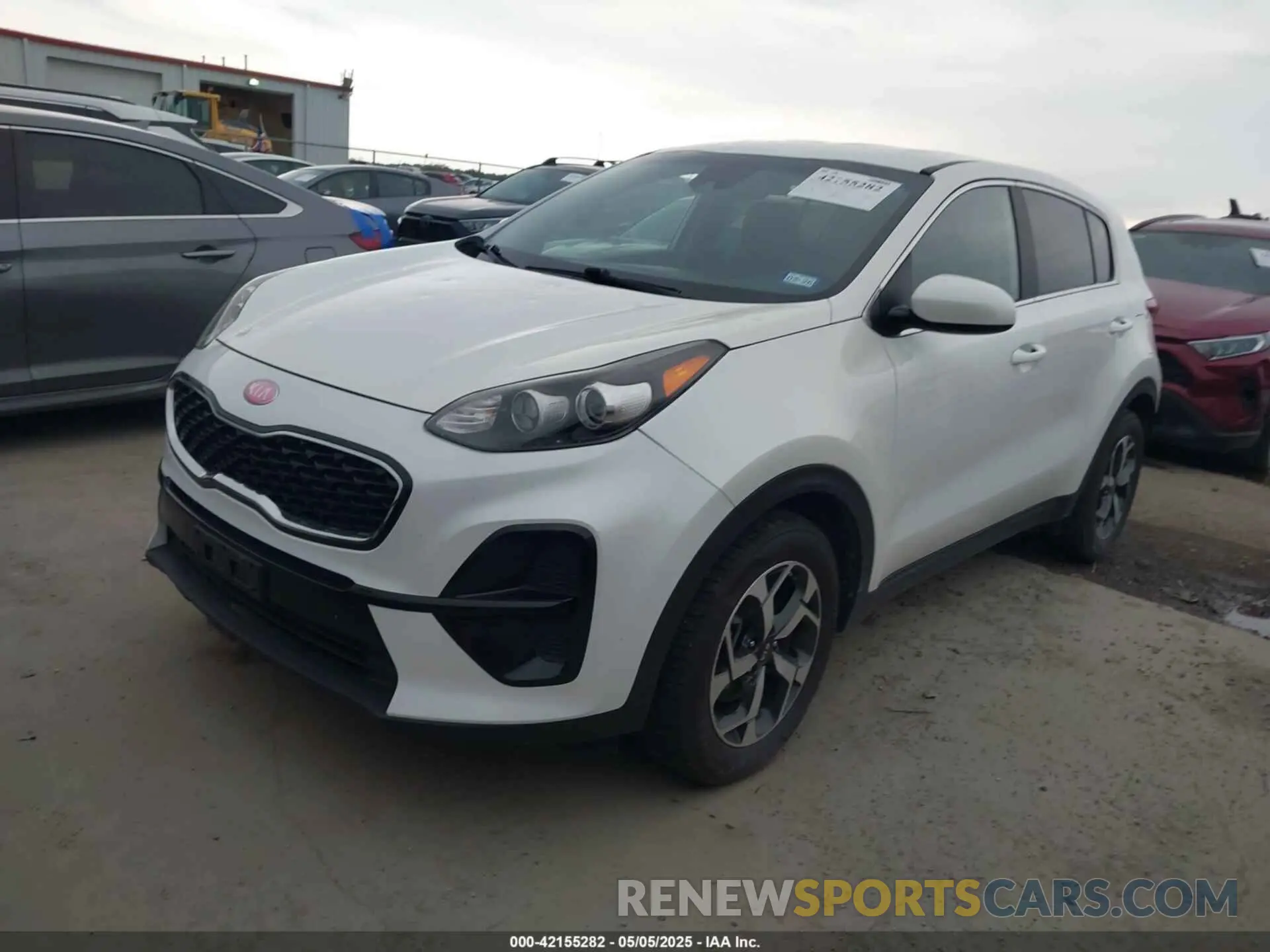 2 fotografías del automóvil dañado KNDPM3AC3N7005592 KIA SPORTAGE 2022