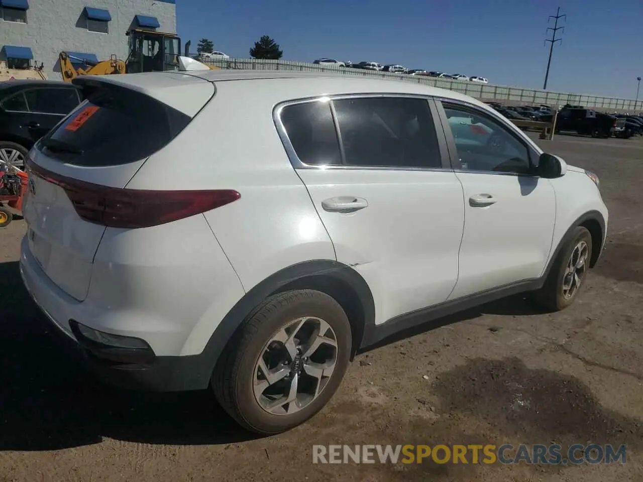 3 fotografías del automóvil dañado KNDPM3AC3N7017175 KIA SPORTAGE 2022
