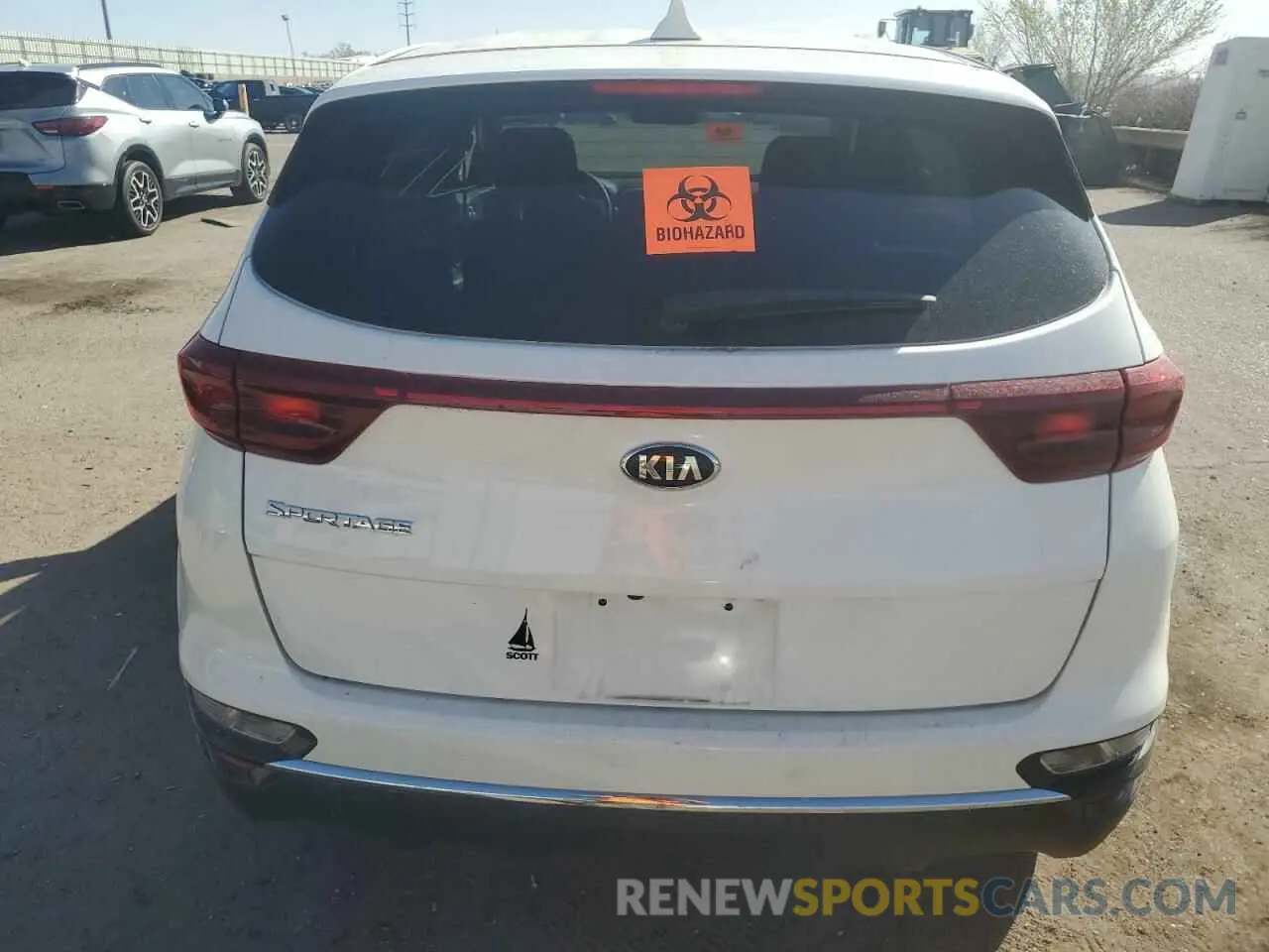 6 fotografías del automóvil dañado KNDPM3AC3N7017175 KIA SPORTAGE 2022