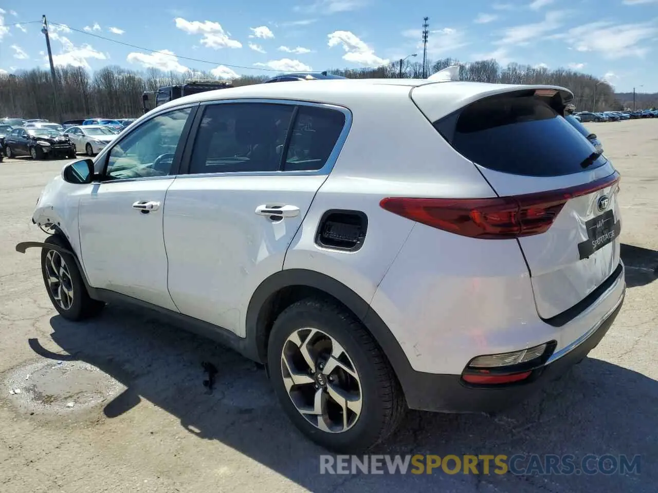 2 fotografías del automóvil dañado KNDPM3AC3N7017760 KIA SPORTAGE 2022