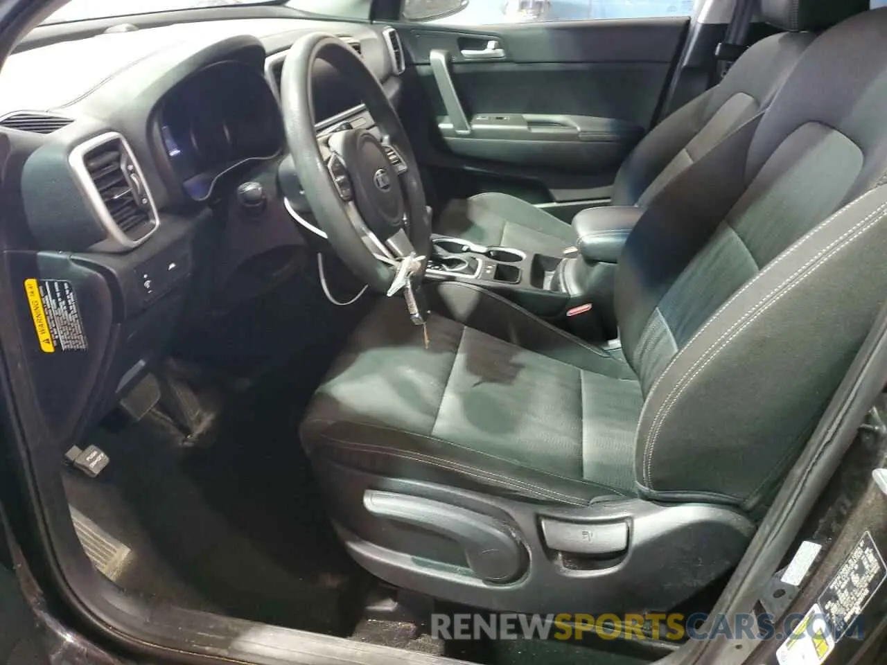7 fotografías del automóvil dañado KNDPM3AC3N7977435 KIA SPORTAGE 2022