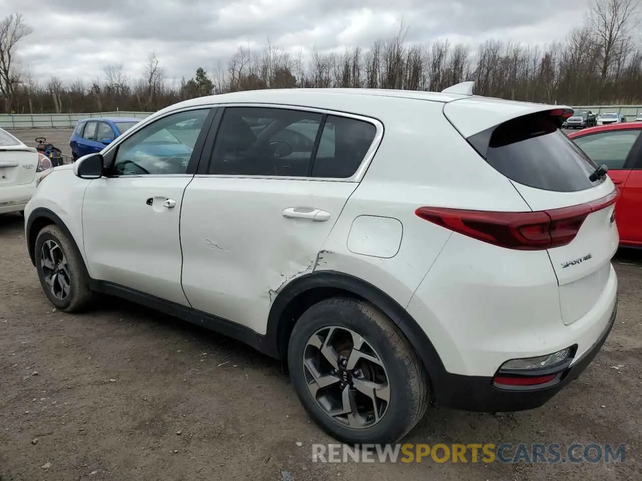 2 fotografías del automóvil dañado KNDPM3AC3N7988564 KIA SPORTAGE 2022
