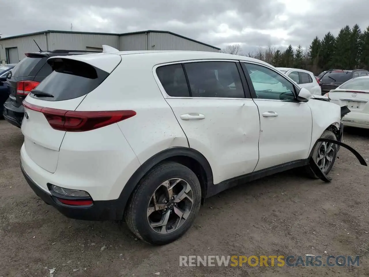 3 fotografías del automóvil dañado KNDPM3AC3N7988564 KIA SPORTAGE 2022
