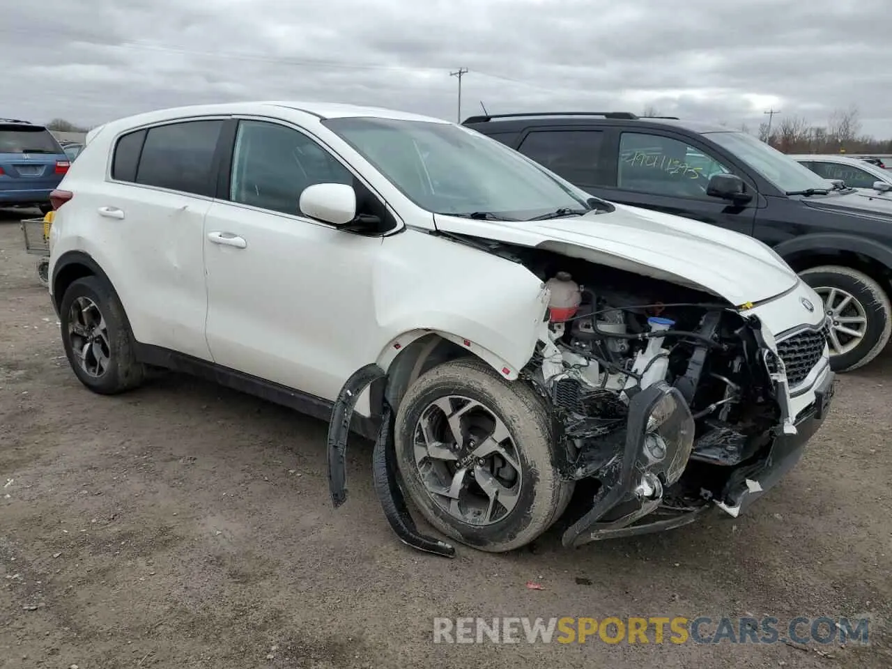4 fotografías del automóvil dañado KNDPM3AC3N7988564 KIA SPORTAGE 2022