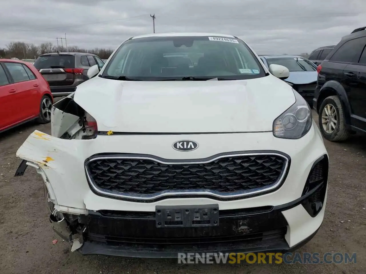 5 fotografías del automóvil dañado KNDPM3AC3N7988564 KIA SPORTAGE 2022
