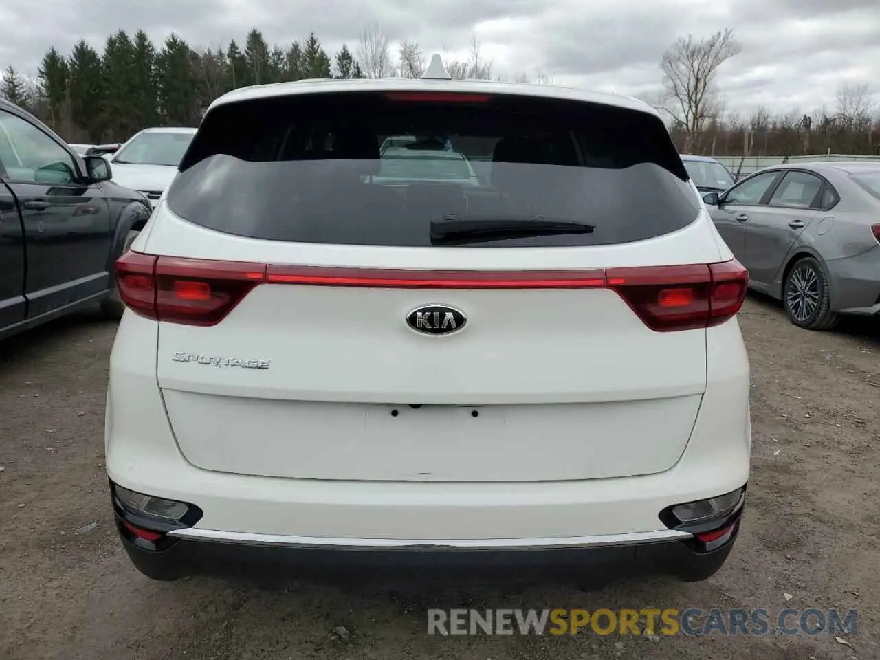 6 fotografías del automóvil dañado KNDPM3AC3N7988564 KIA SPORTAGE 2022