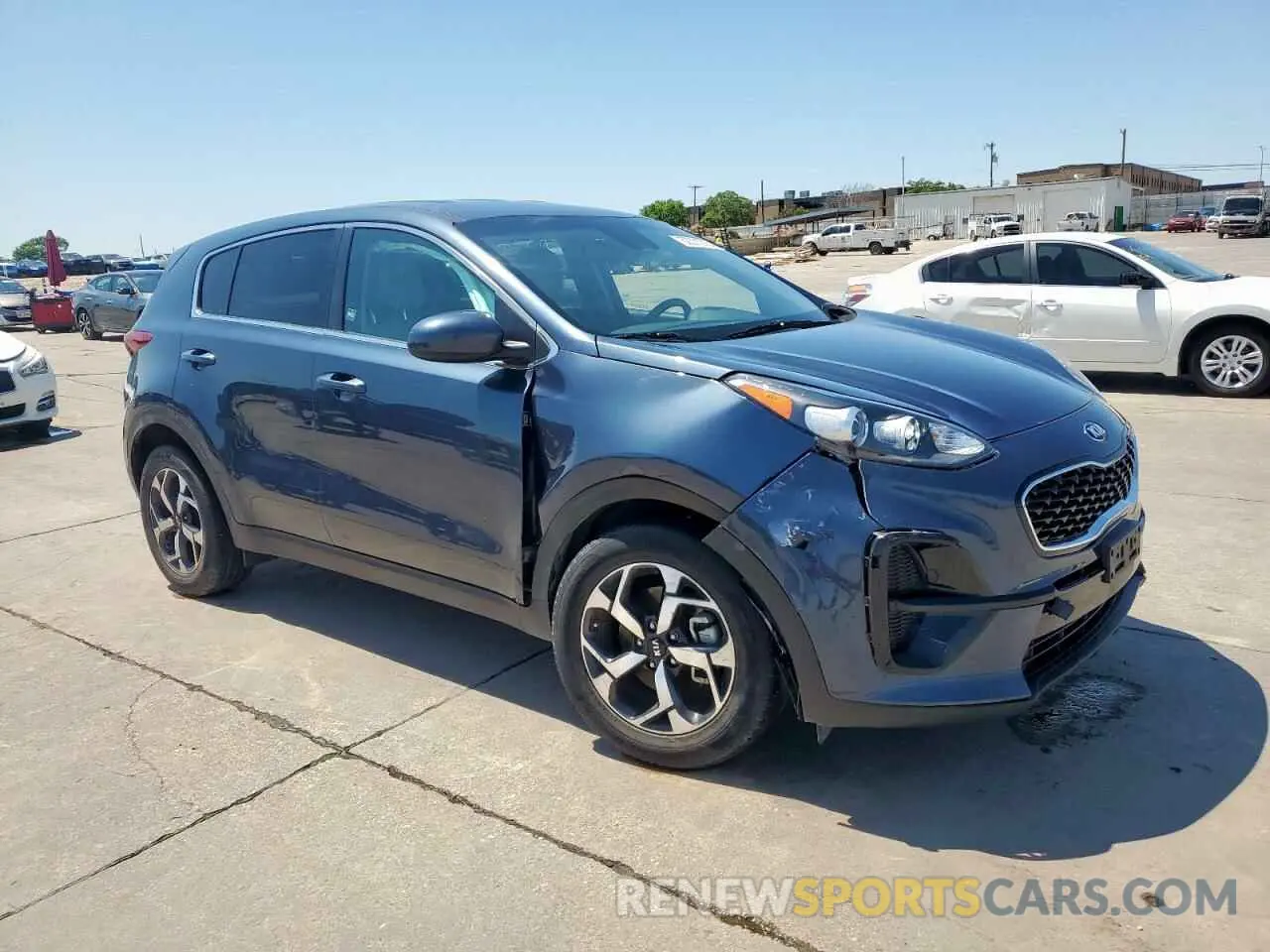4 fotografías del automóvil dañado KNDPM3AC4N7997743 KIA SPORTAGE 2022