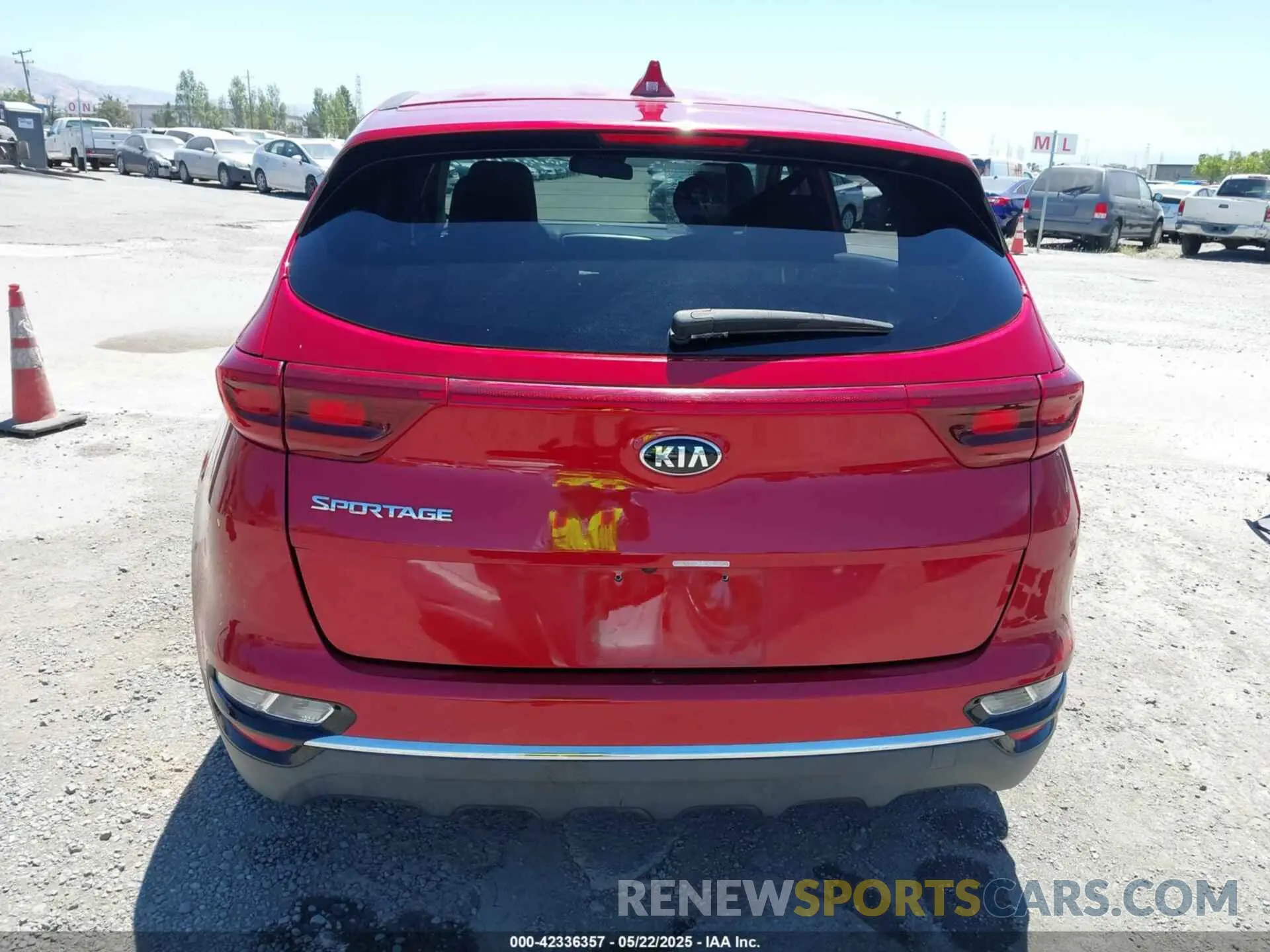 15 fotografías del automóvil dañado KNDPM3AC5N7021258 KIA SPORTAGE 2022