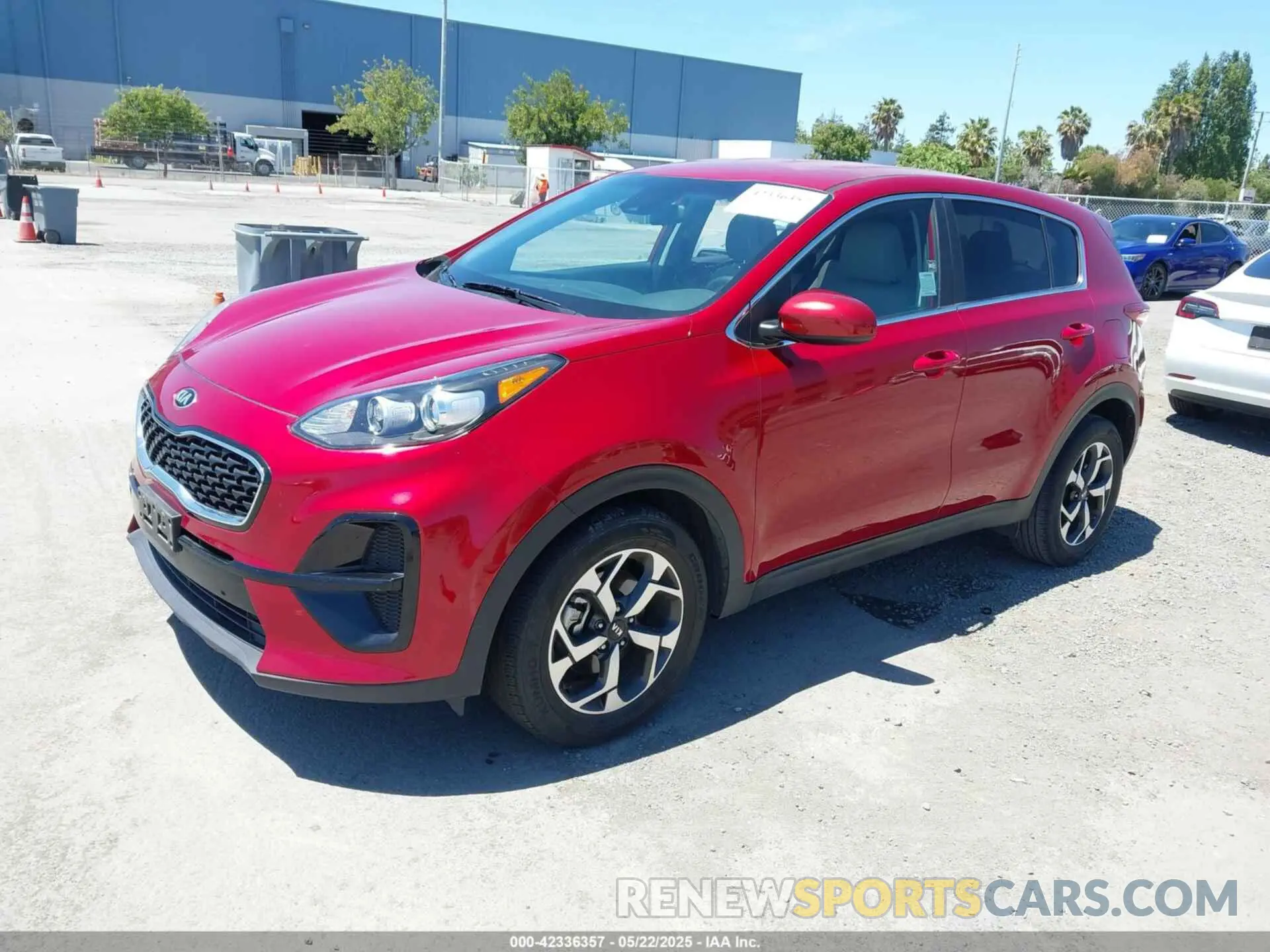 2 fotografías del automóvil dañado KNDPM3AC5N7021258 KIA SPORTAGE 2022