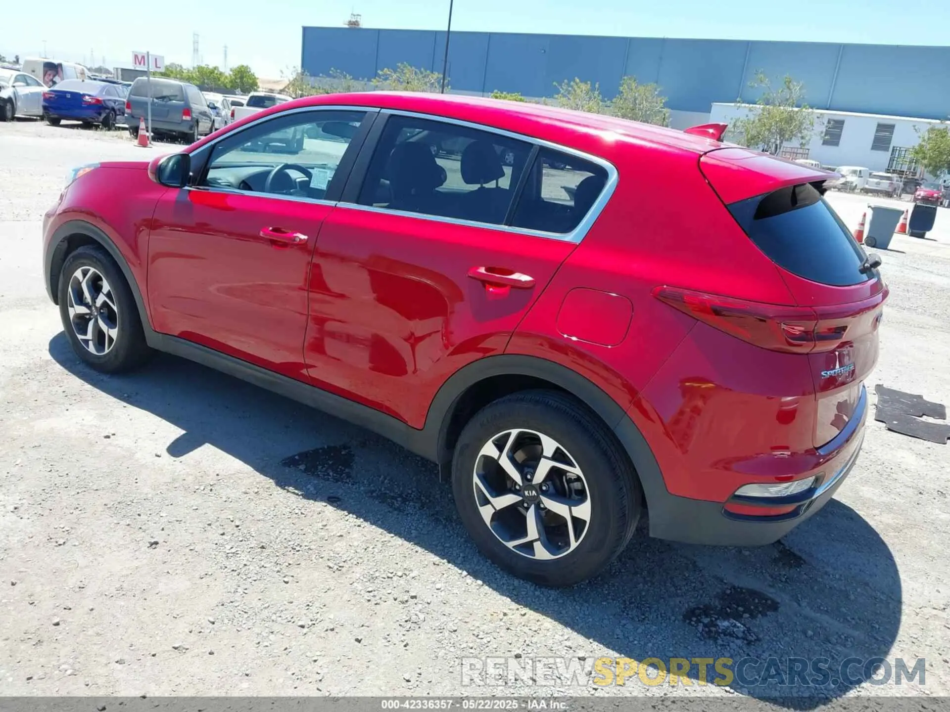 3 fotografías del automóvil dañado KNDPM3AC5N7021258 KIA SPORTAGE 2022