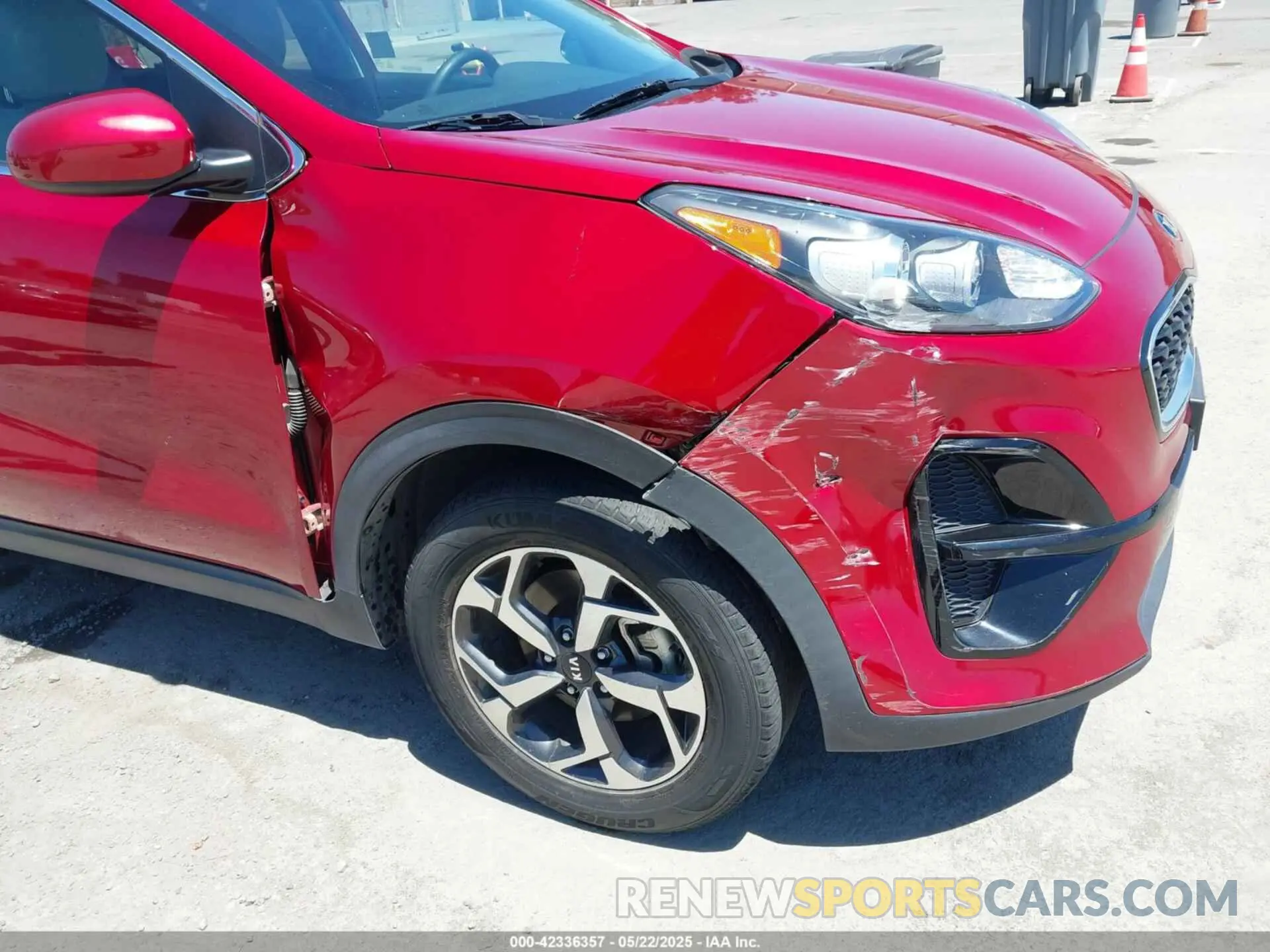 6 fotografías del automóvil dañado KNDPM3AC5N7021258 KIA SPORTAGE 2022