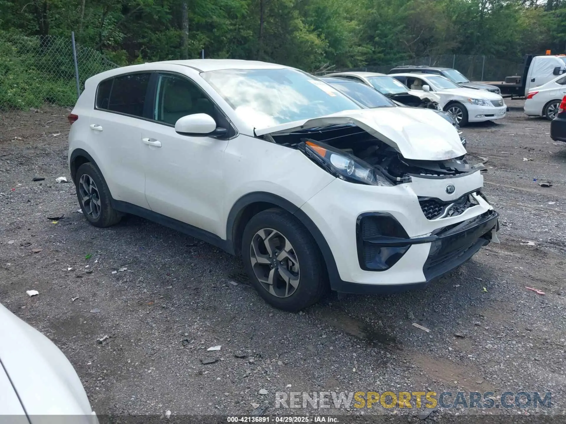 1 fotografías del automóvil dañado KNDPM3AC5N7026900 KIA SPORTAGE 2022