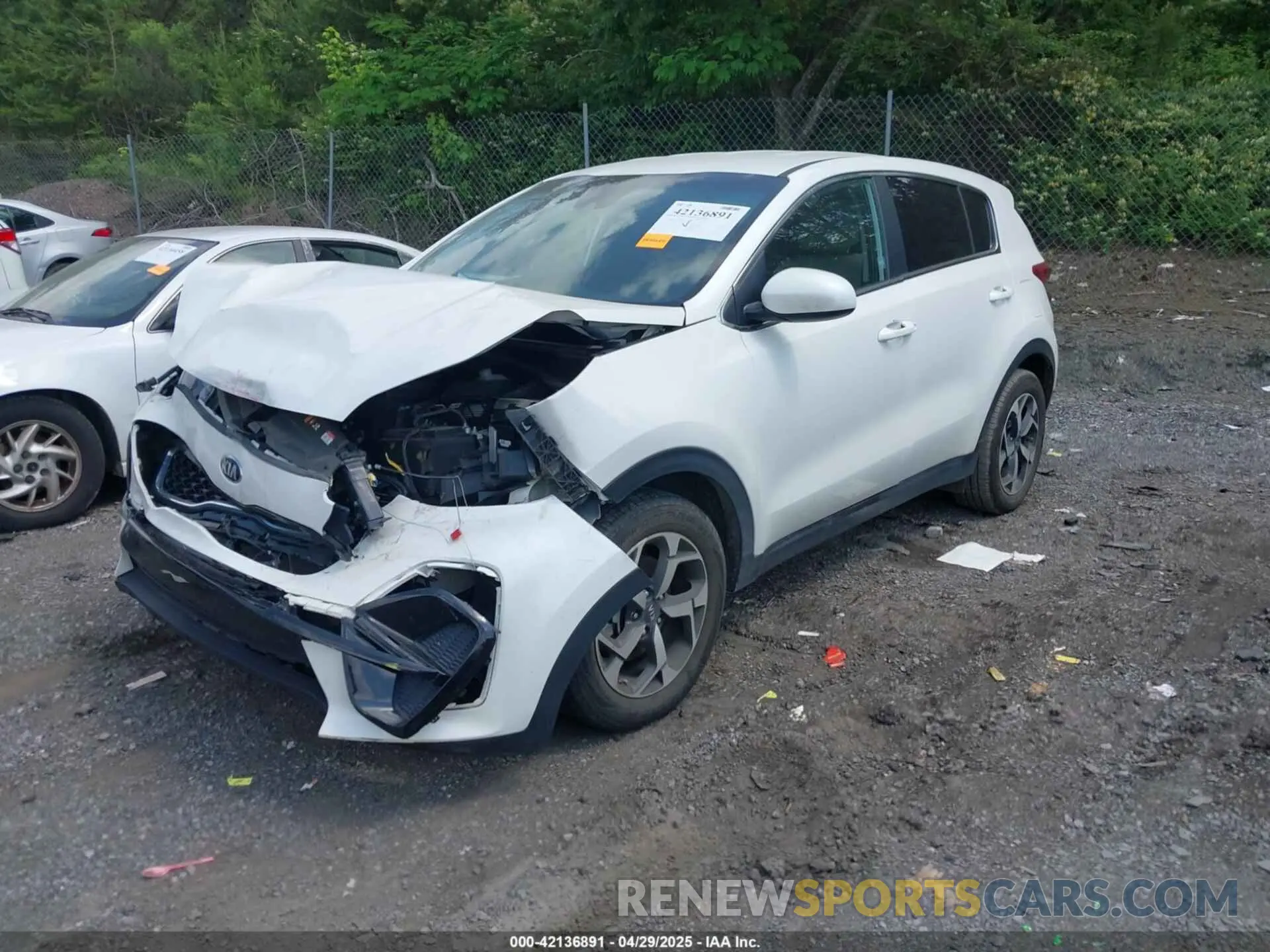 2 fotografías del automóvil dañado KNDPM3AC5N7026900 KIA SPORTAGE 2022