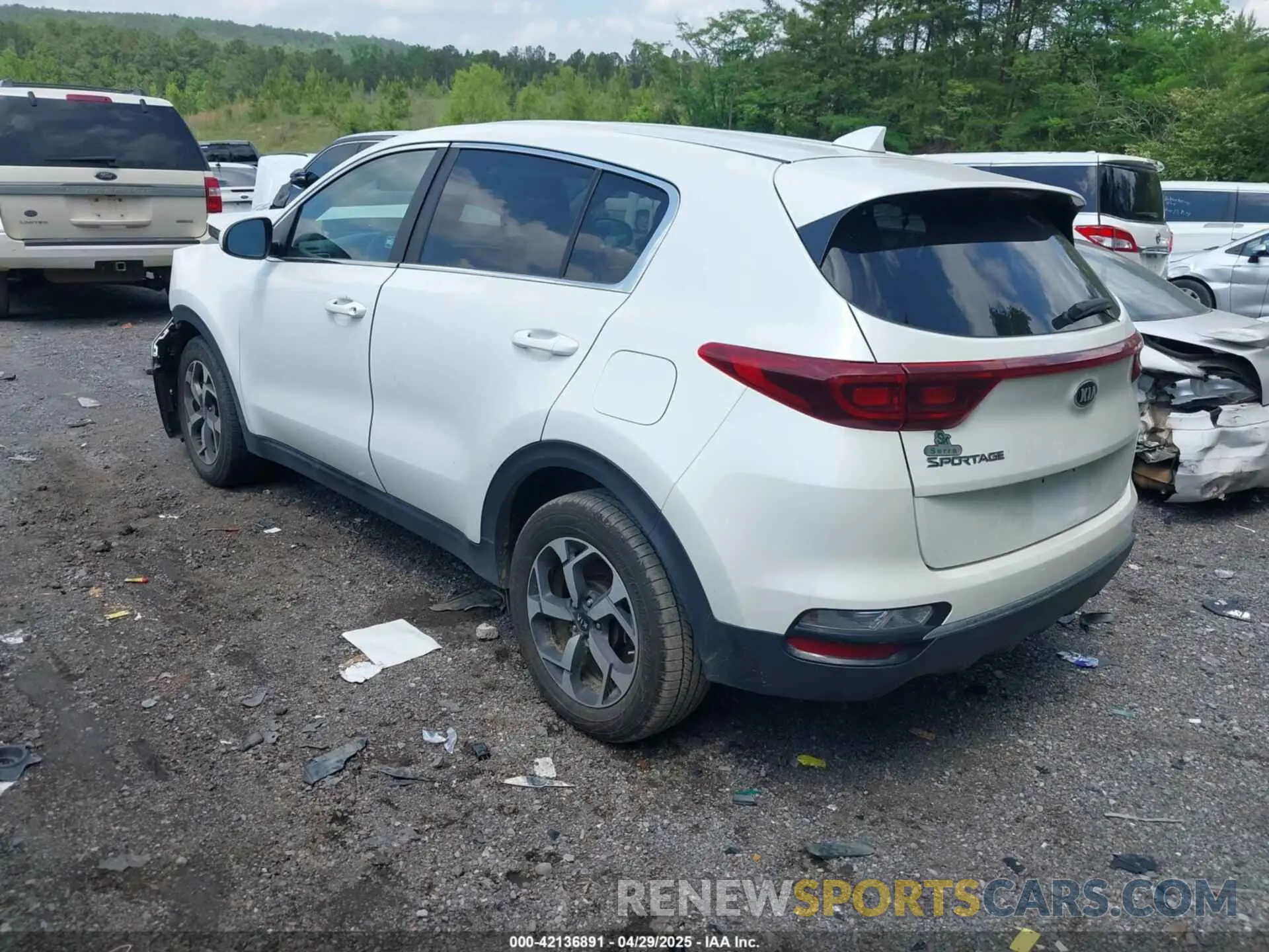 3 fotografías del automóvil dañado KNDPM3AC5N7026900 KIA SPORTAGE 2022