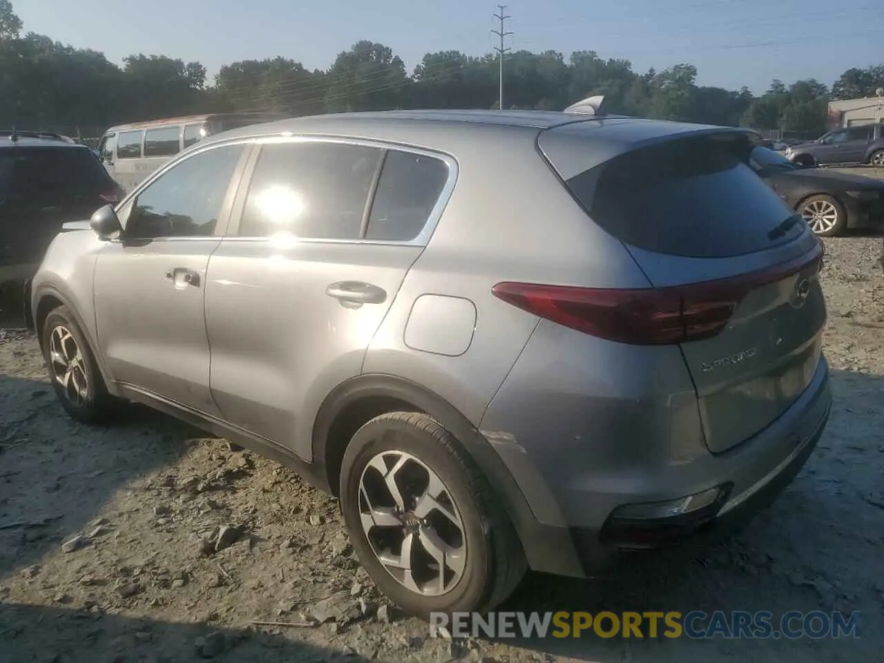 2 fotografías del automóvil dañado KNDPM3AC5N7951676 KIA SPORTAGE 2022
