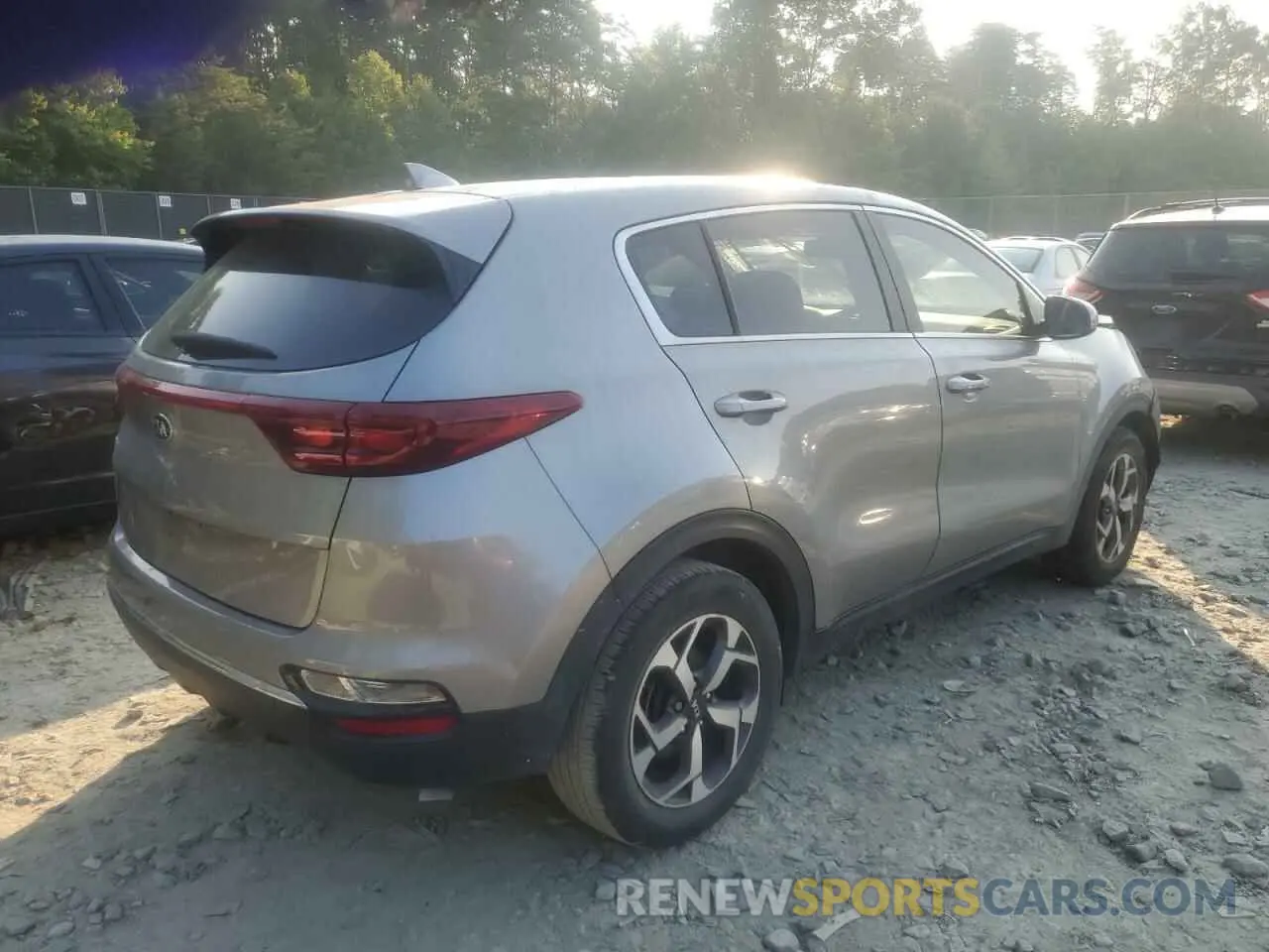 3 fotografías del automóvil dañado KNDPM3AC5N7951676 KIA SPORTAGE 2022