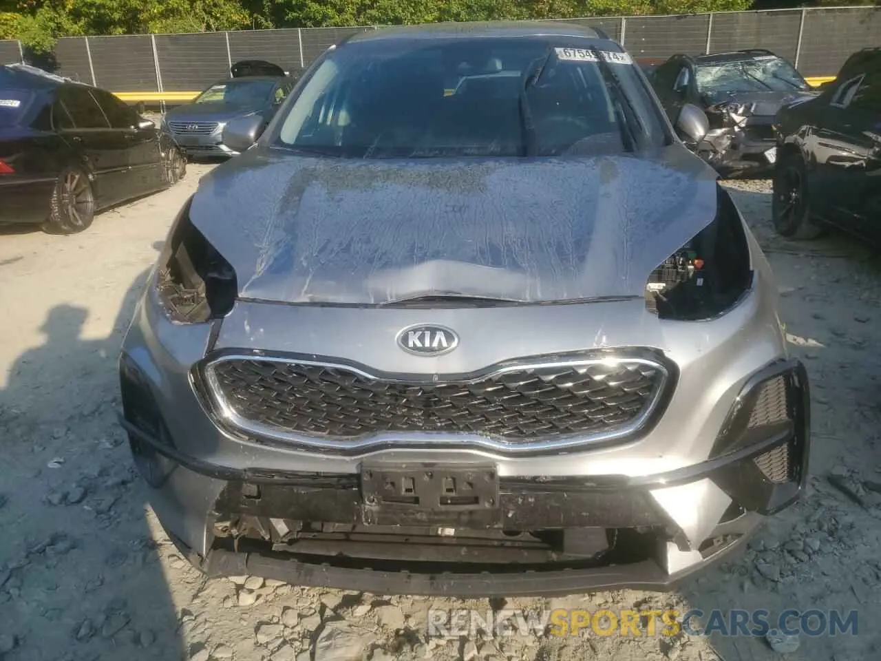 5 fotografías del automóvil dañado KNDPM3AC5N7951676 KIA SPORTAGE 2022