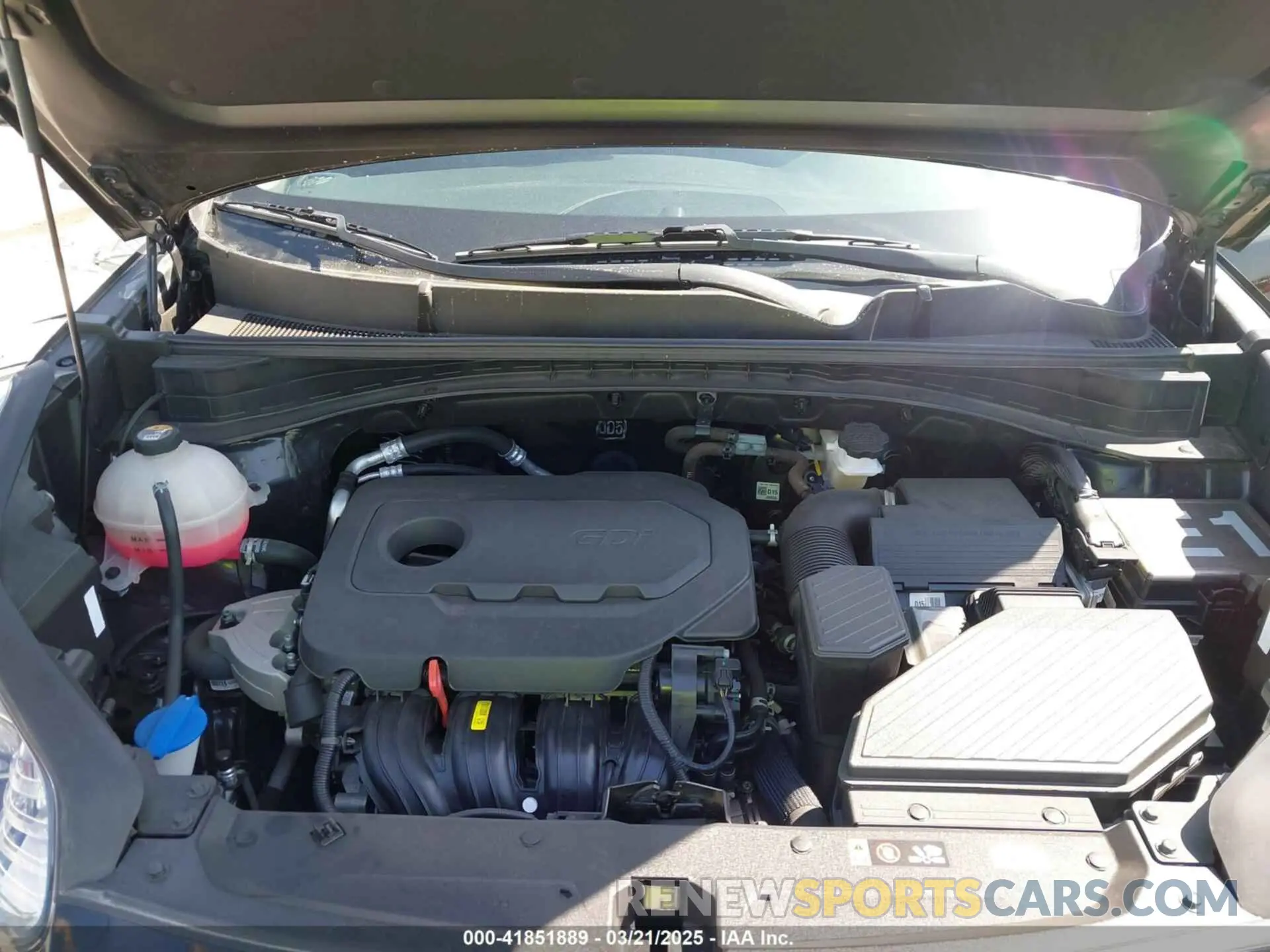 10 fotografías del automóvil dañado KNDPM3AC6N7000533 KIA SPORTAGE 2022