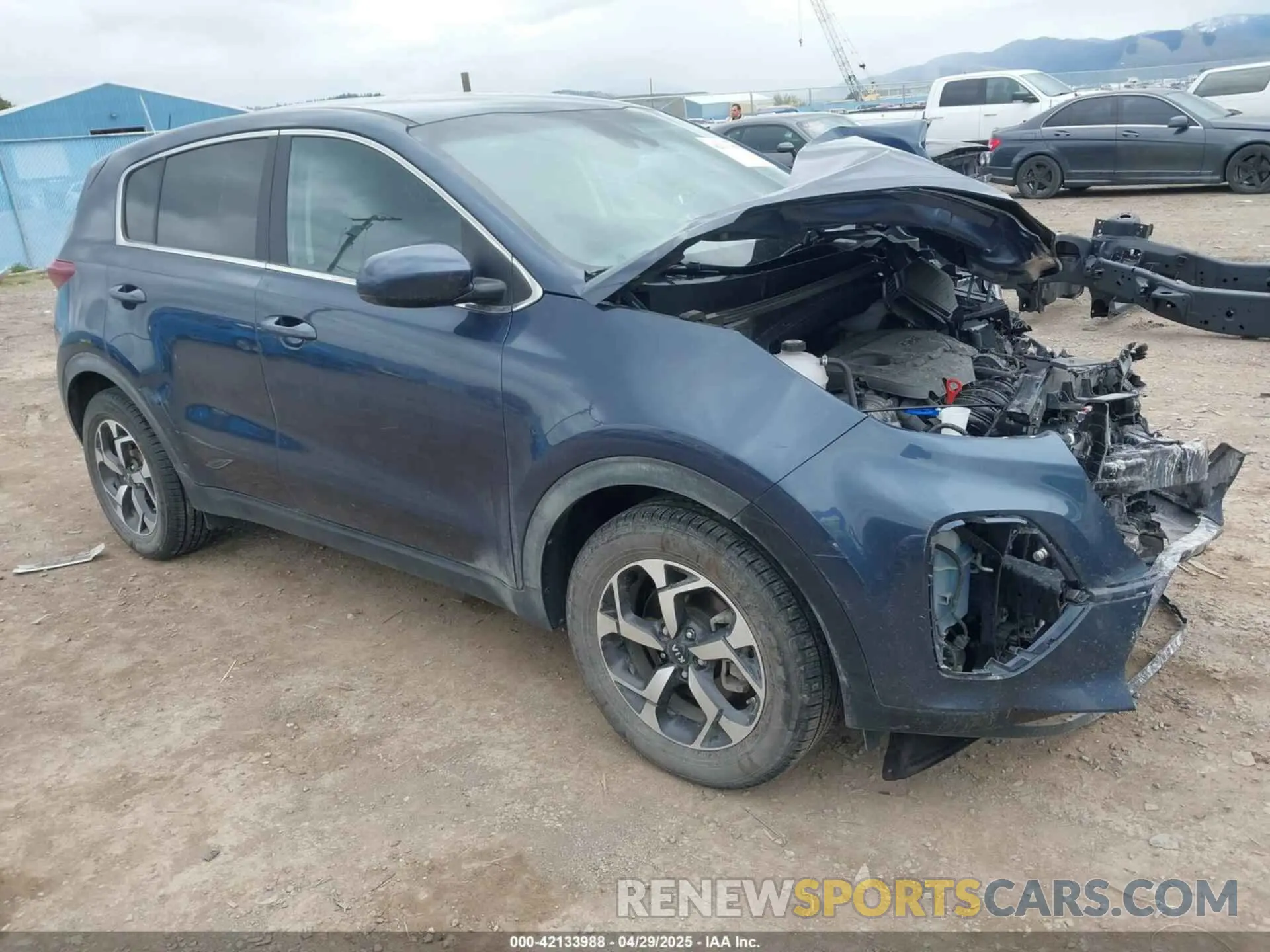1 fotografías del automóvil dañado KNDPM3AC6N7018935 KIA SPORTAGE 2022