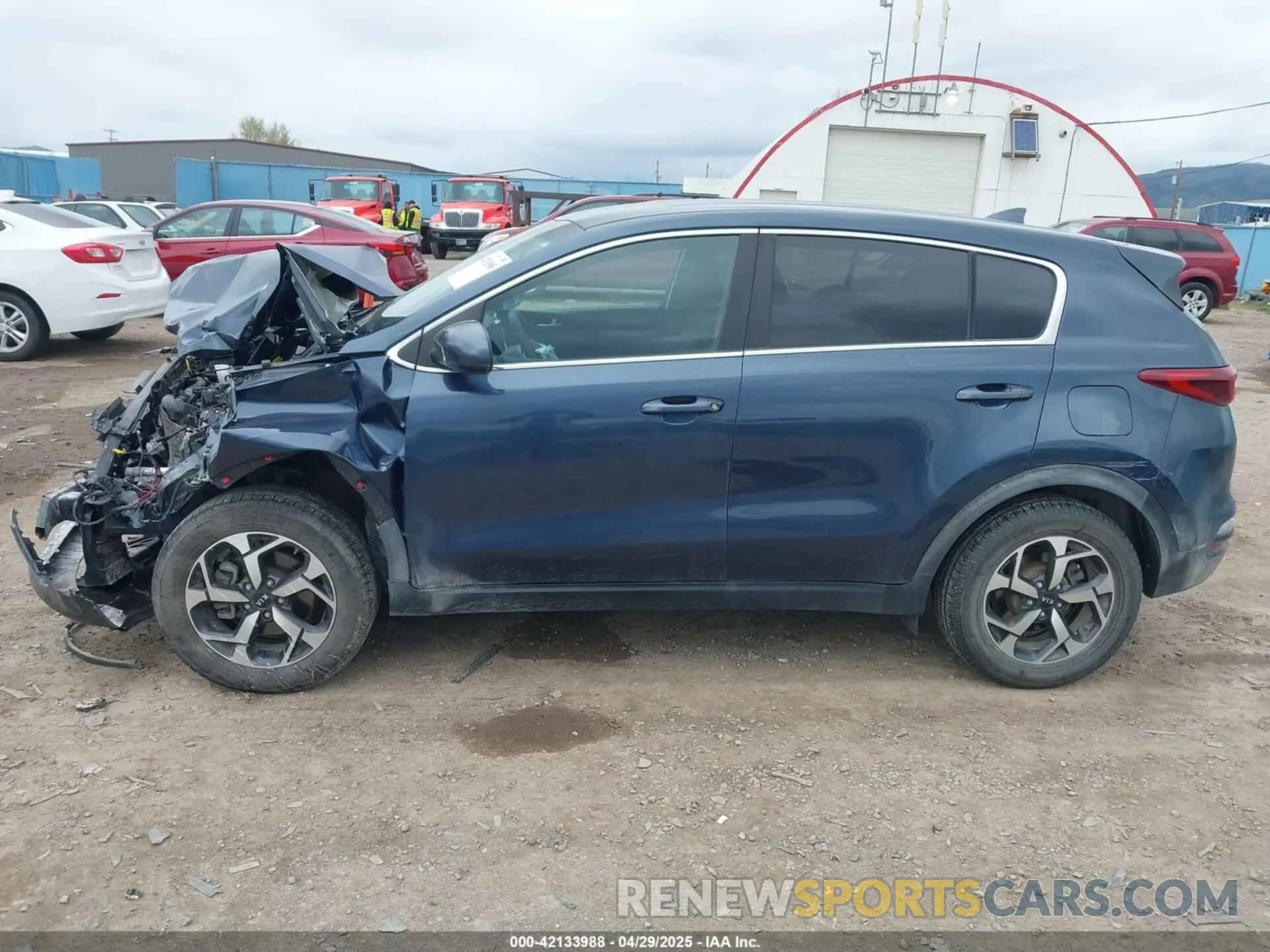 15 fotografías del automóvil dañado KNDPM3AC6N7018935 KIA SPORTAGE 2022