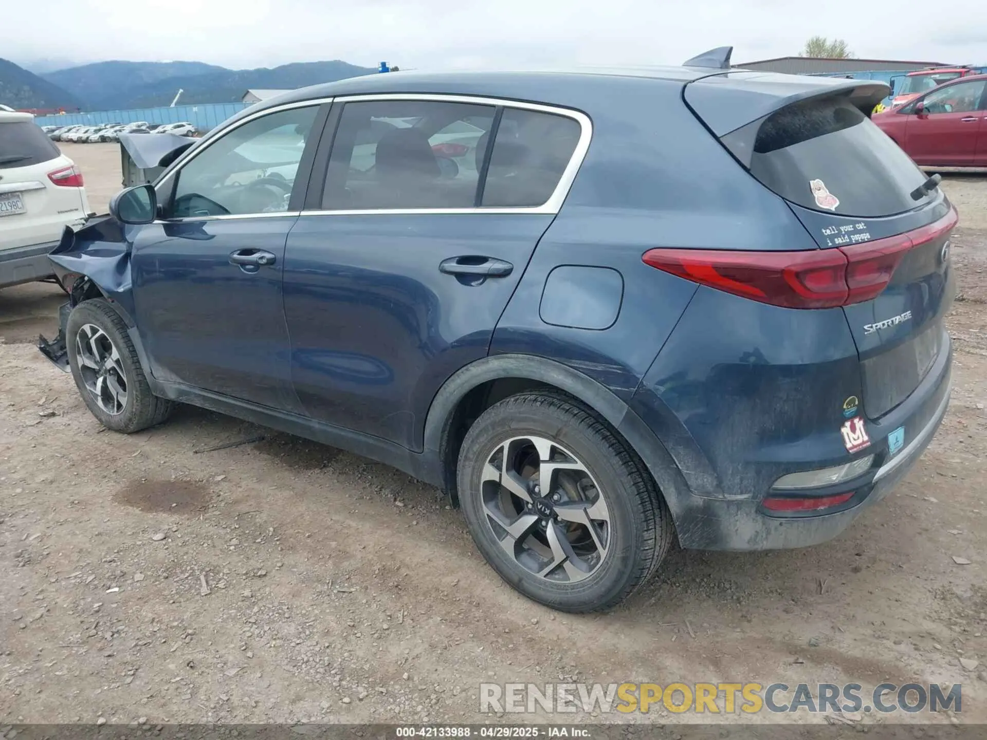 3 fotografías del automóvil dañado KNDPM3AC6N7018935 KIA SPORTAGE 2022