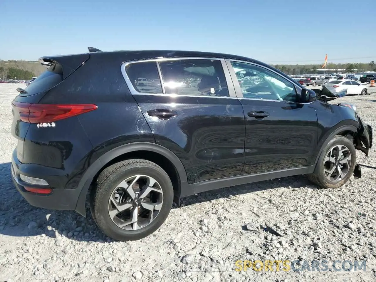3 fotografías del automóvil dañado KNDPM3AC6N7025125 KIA SPORTAGE 2022