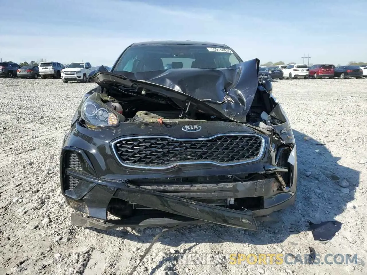5 fotografías del automóvil dañado KNDPM3AC6N7025125 KIA SPORTAGE 2022